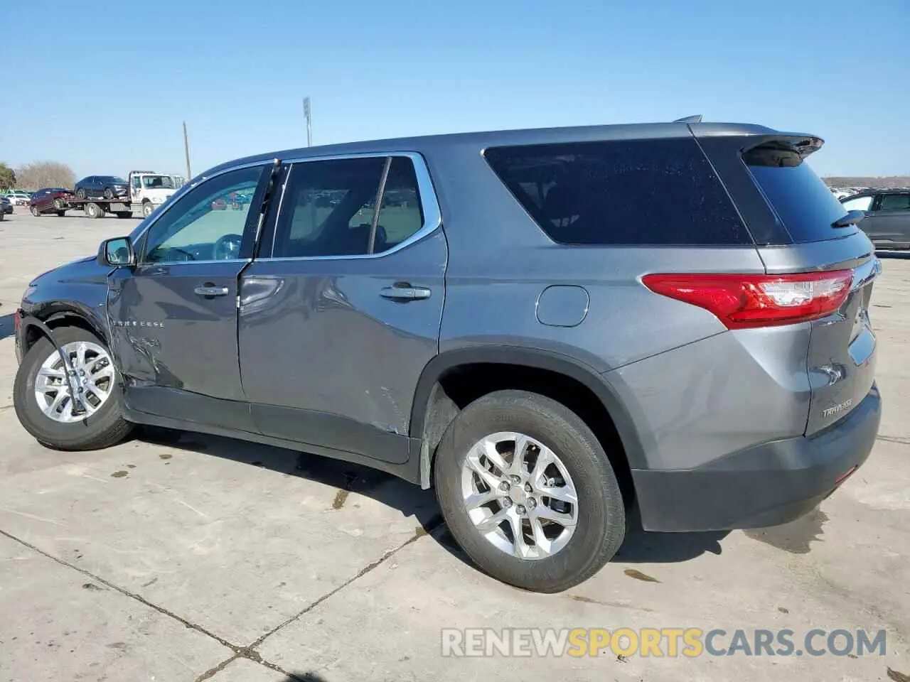 2 Фотография поврежденного автомобиля 1GNERFKW9MJ150468 CHEVROLET TRAVERSE 2021