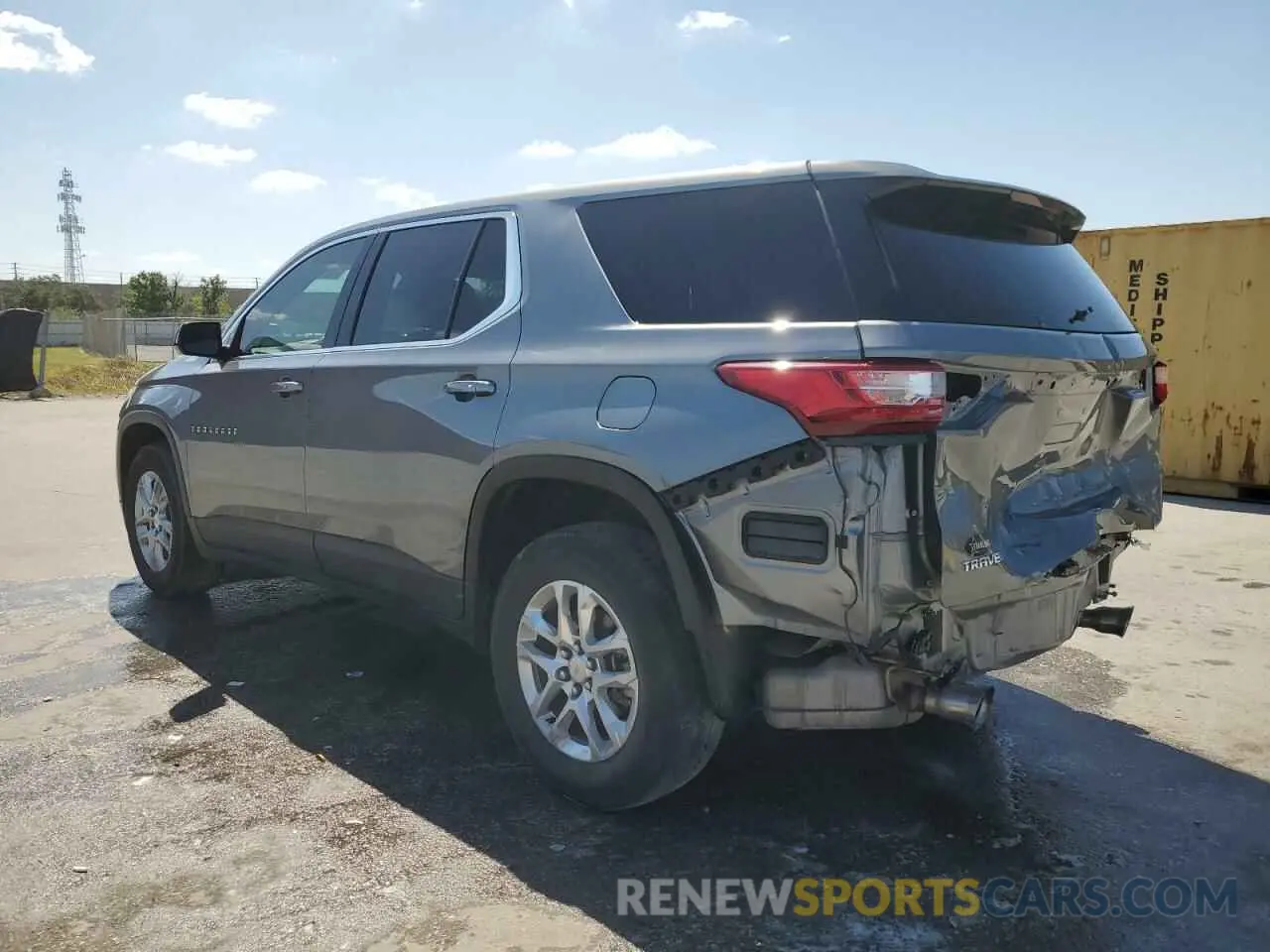 2 Фотография поврежденного автомобиля 1GNERFKWXMJ111923 CHEVROLET TRAVERSE 2021