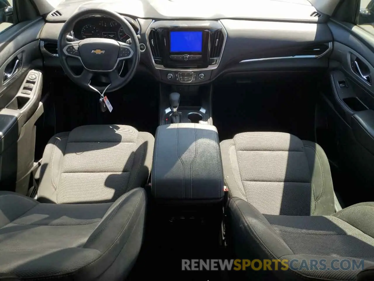 8 Фотография поврежденного автомобиля 1GNERFKWXMJ111923 CHEVROLET TRAVERSE 2021