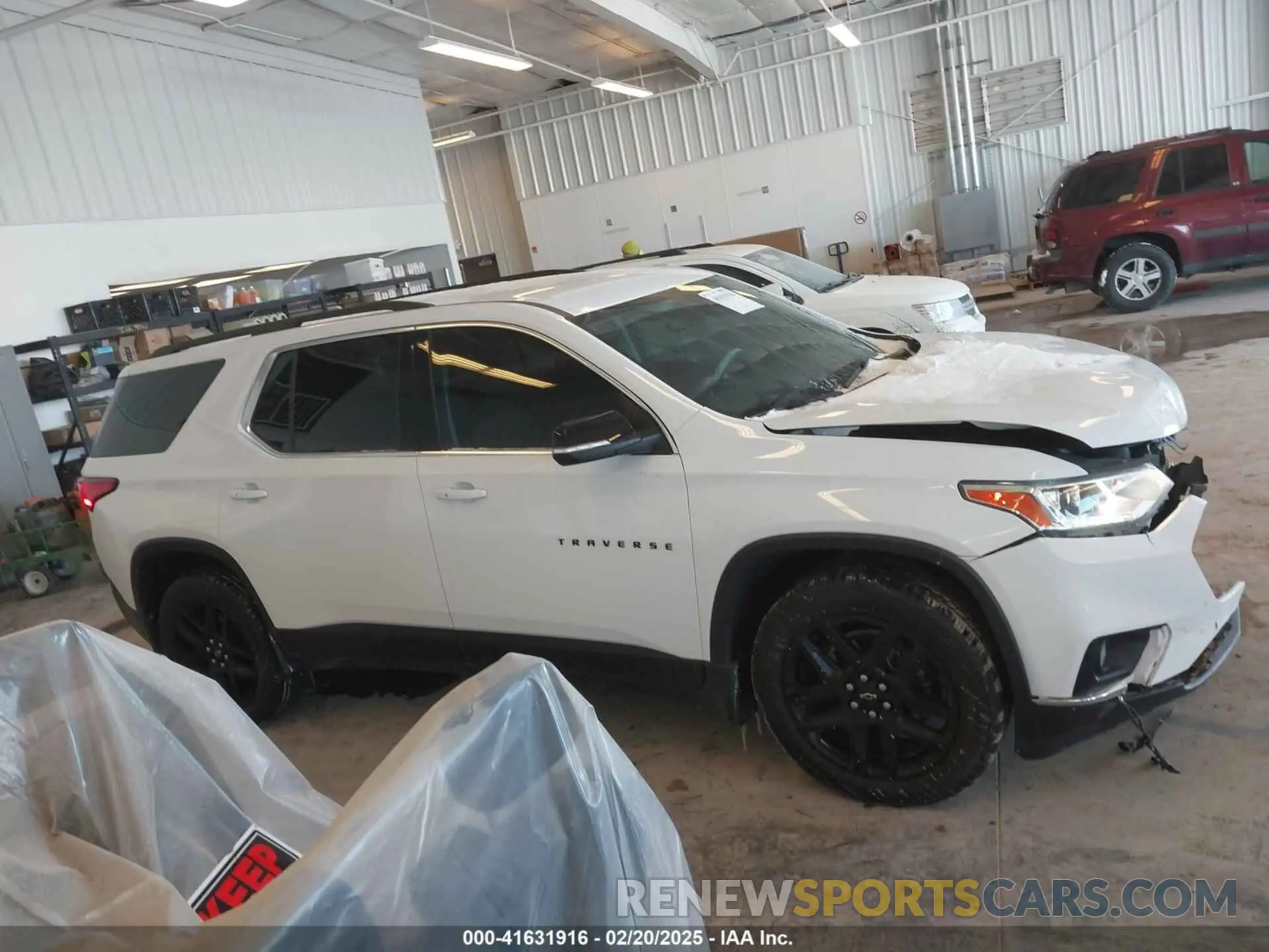 13 Фотография поврежденного автомобиля 1GNERGKW1MJ114781 CHEVROLET TRAVERSE 2021