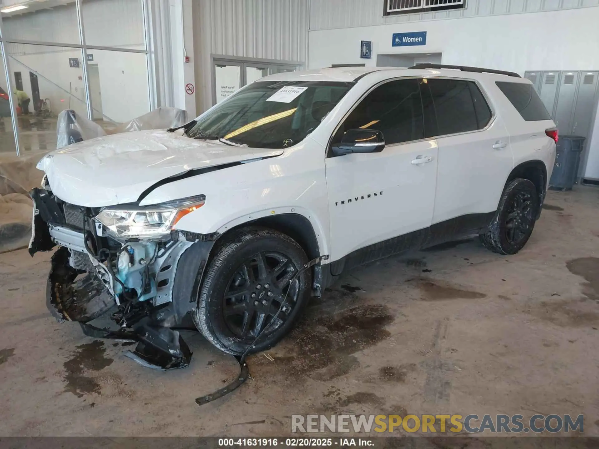 2 Фотография поврежденного автомобиля 1GNERGKW1MJ114781 CHEVROLET TRAVERSE 2021