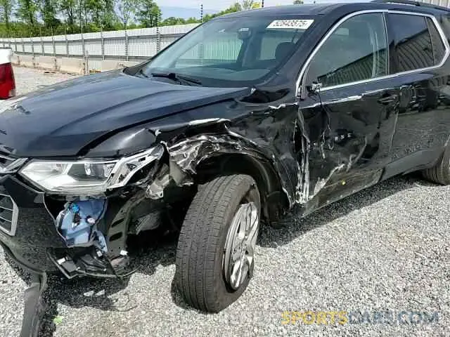 11 Фотография поврежденного автомобиля 1GNERGKW1MJ127191 CHEVROLET TRAVERSE 2021