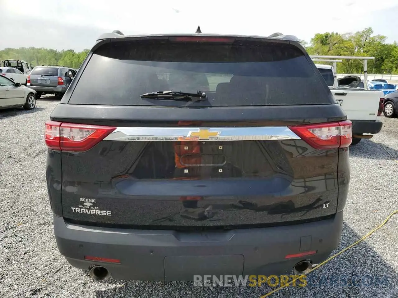 6 Фотография поврежденного автомобиля 1GNERGKW1MJ127191 CHEVROLET TRAVERSE 2021