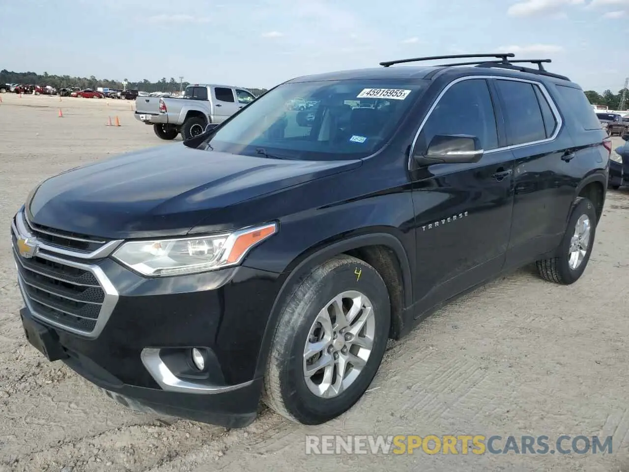 1 Photograph of a damaged car 1GNERGKW1MJ252210 CHEVROLET TRAVERSE 2021
