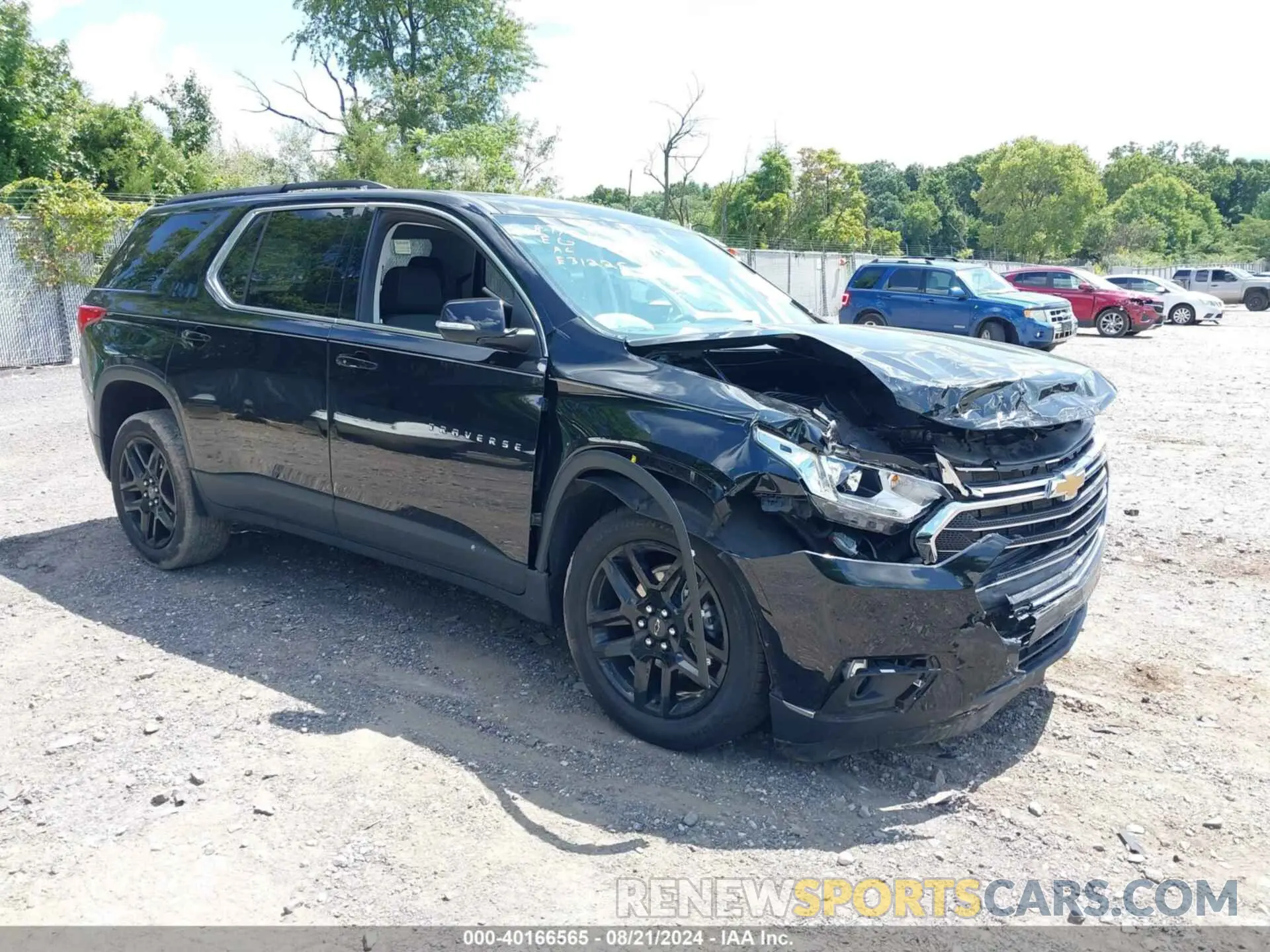1 Фотография поврежденного автомобиля 1GNERGKW1MJ270576 CHEVROLET TRAVERSE 2021