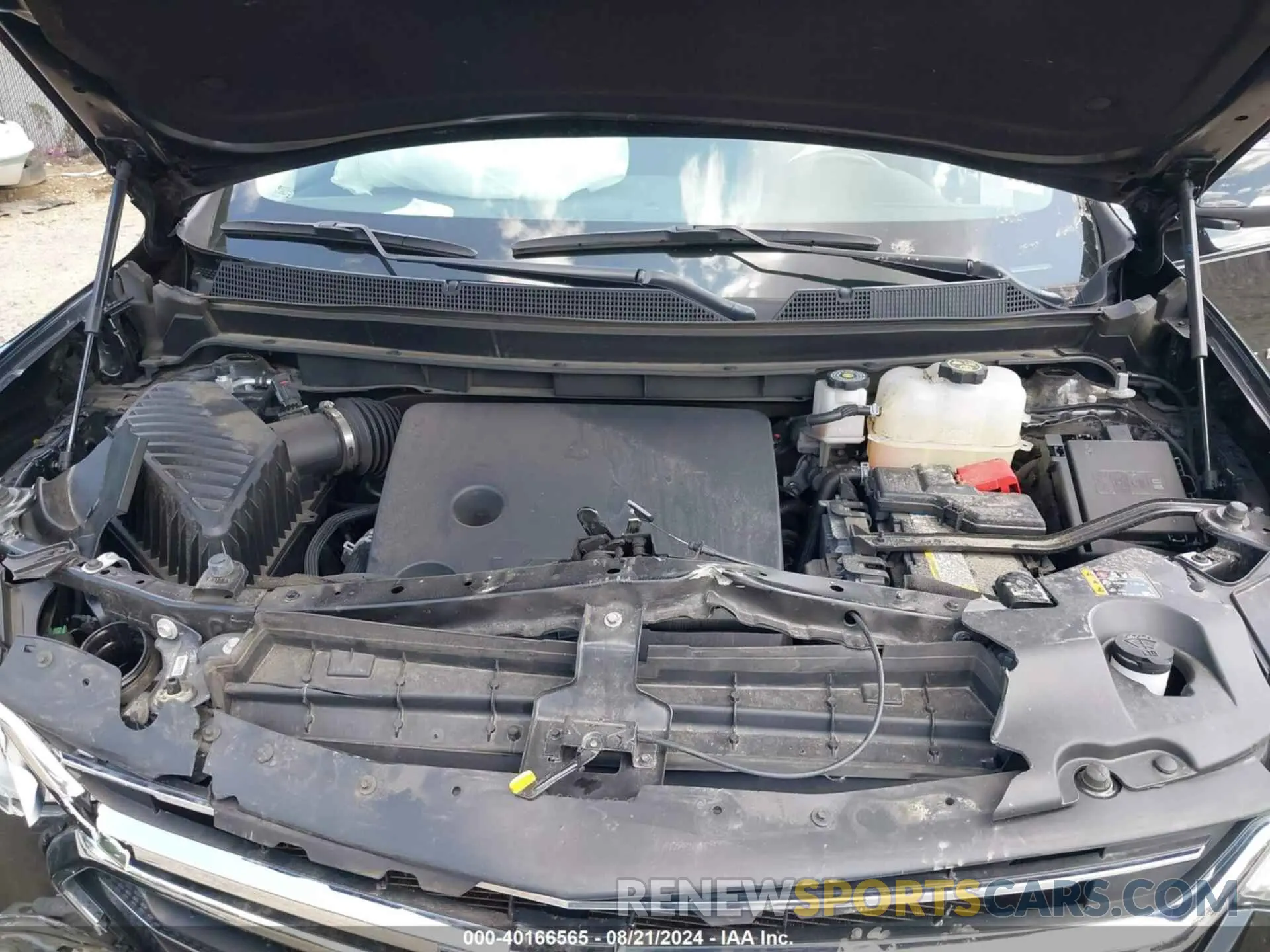 10 Фотография поврежденного автомобиля 1GNERGKW1MJ270576 CHEVROLET TRAVERSE 2021