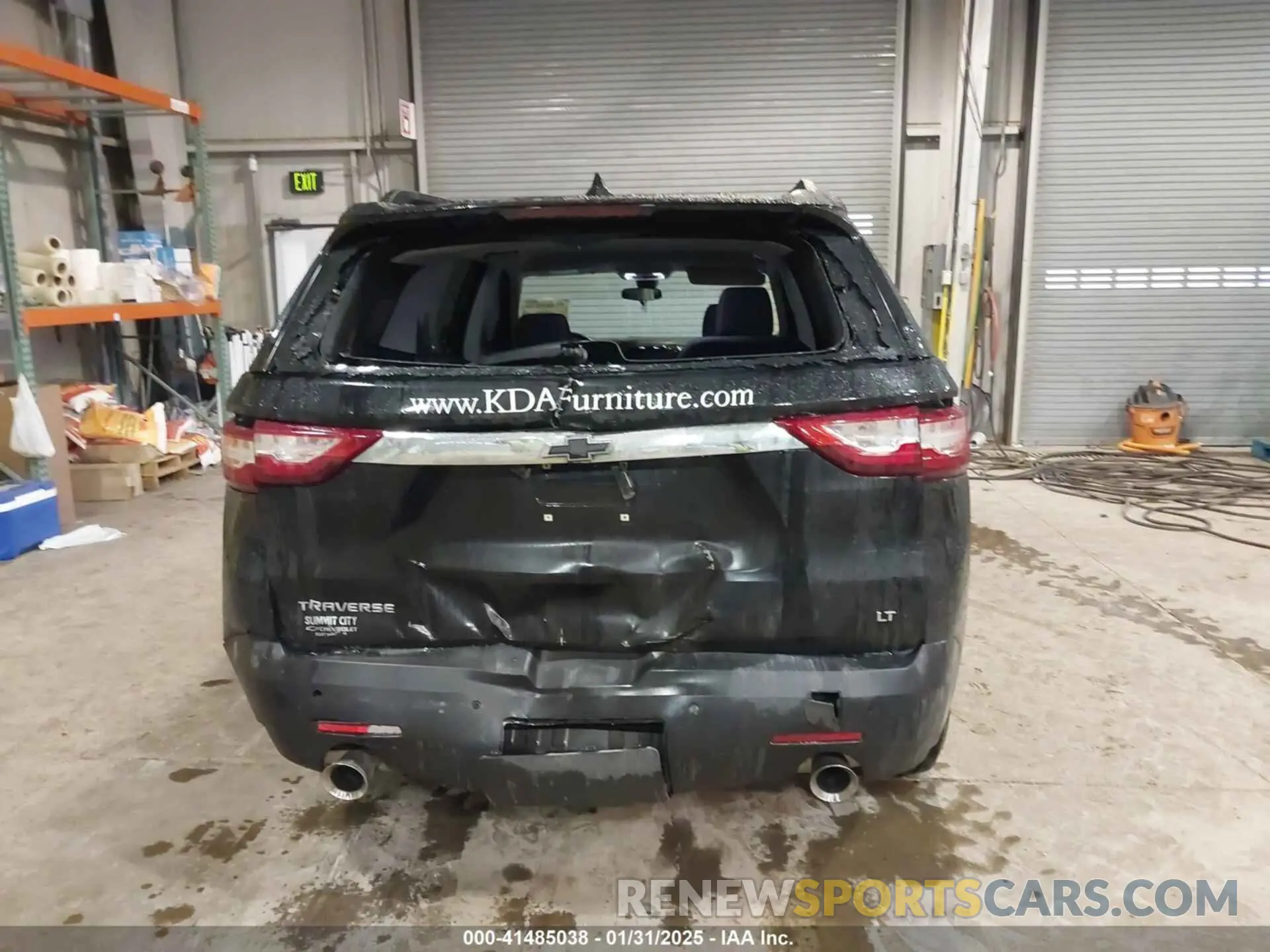 16 Photograph of a damaged car 1GNERGKW2MJ167831 CHEVROLET TRAVERSE 2021