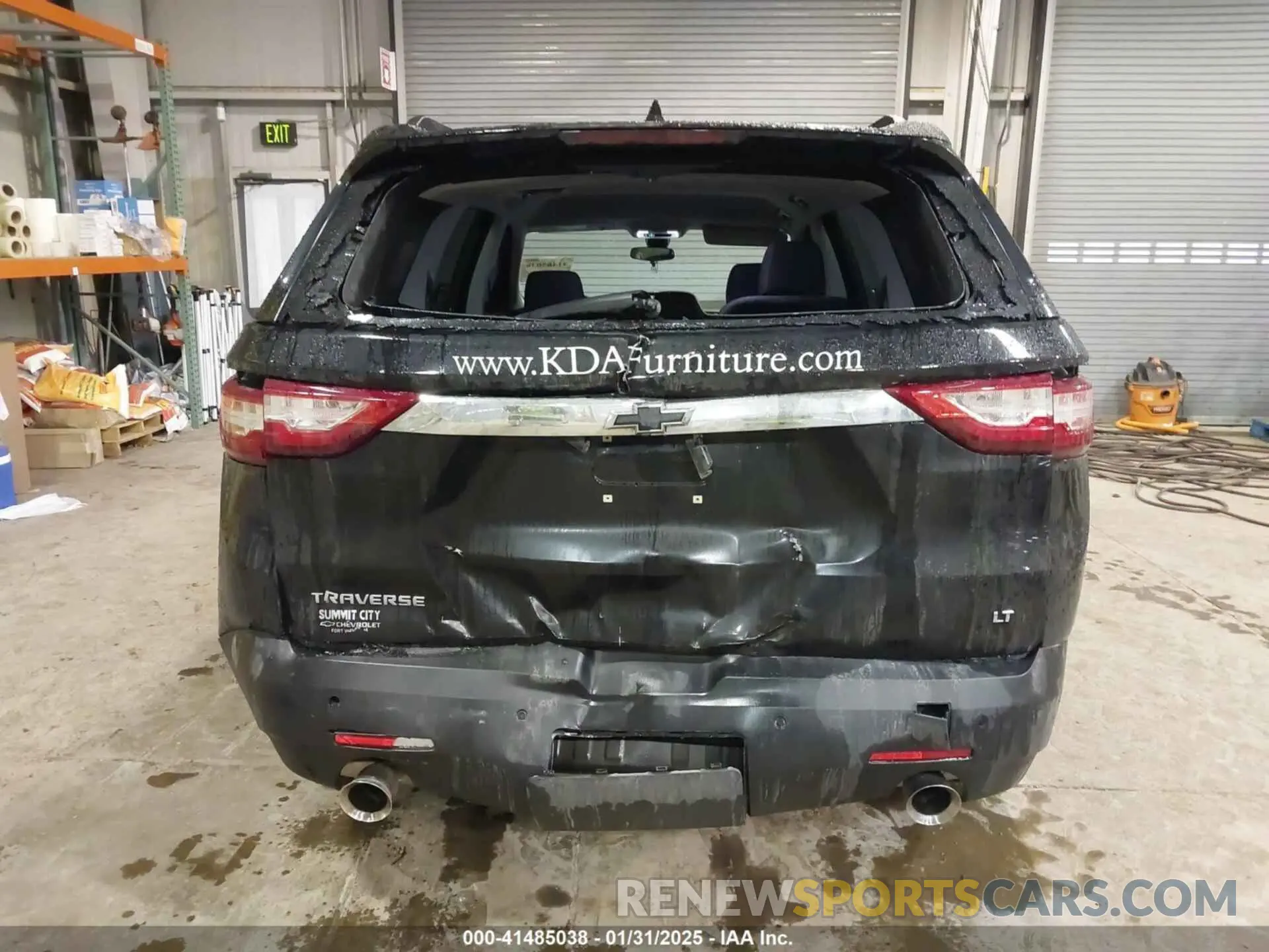 6 Photograph of a damaged car 1GNERGKW2MJ167831 CHEVROLET TRAVERSE 2021