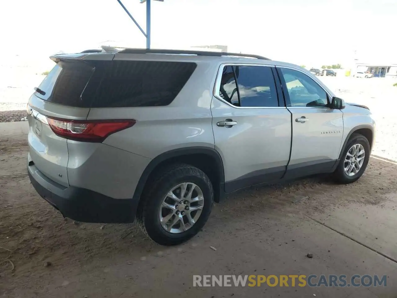 3 Фотография поврежденного автомобиля 1GNERGKW2MJ209365 CHEVROLET TRAVERSE 2021