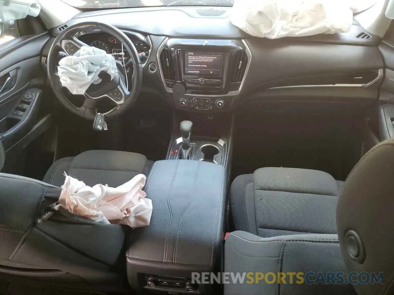 8 Фотография поврежденного автомобиля 1GNERGKW2MJ209365 CHEVROLET TRAVERSE 2021
