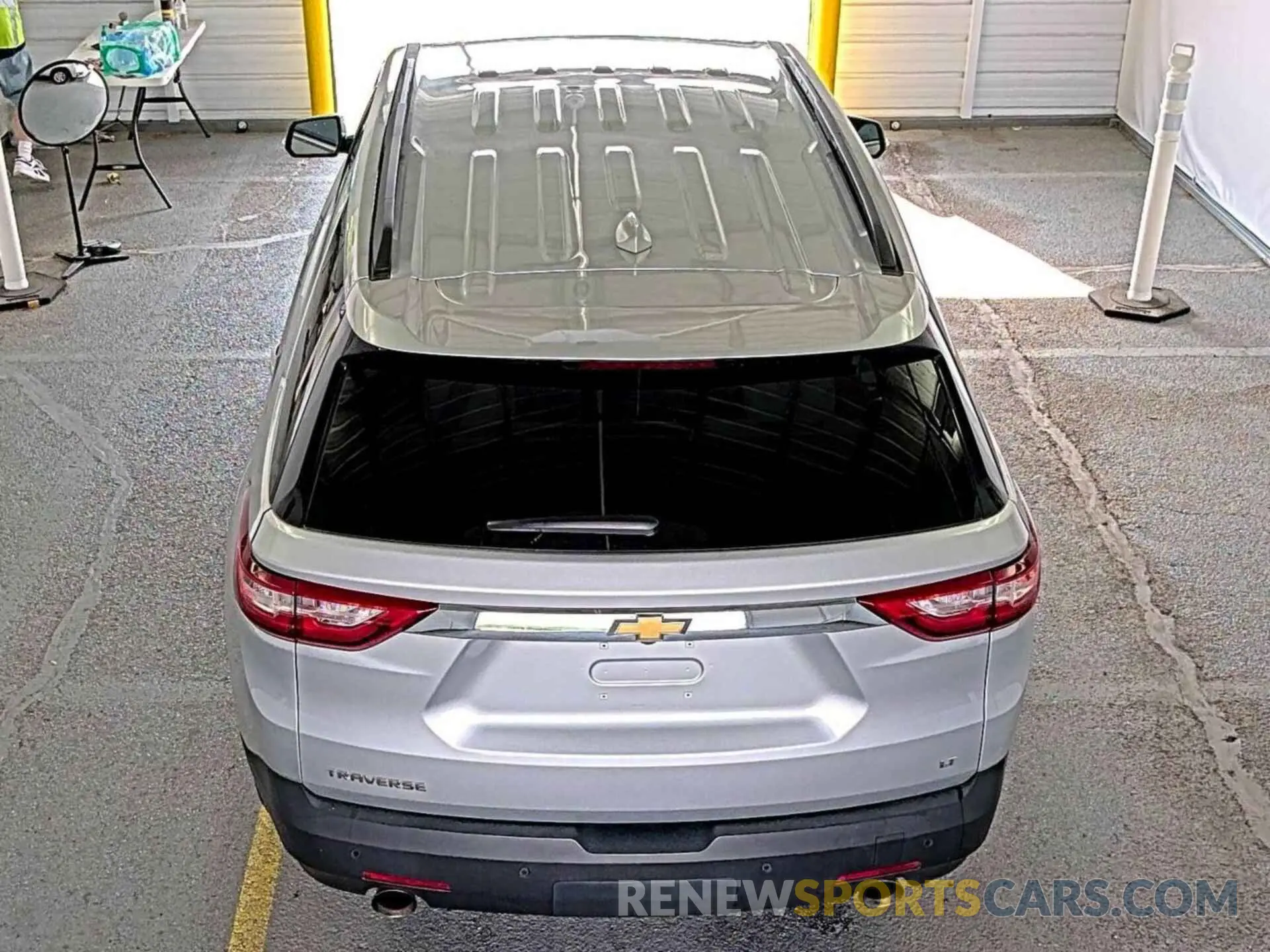 10 Фотография поврежденного автомобиля 1GNERGKW3MJ163142 CHEVROLET TRAVERSE 2021