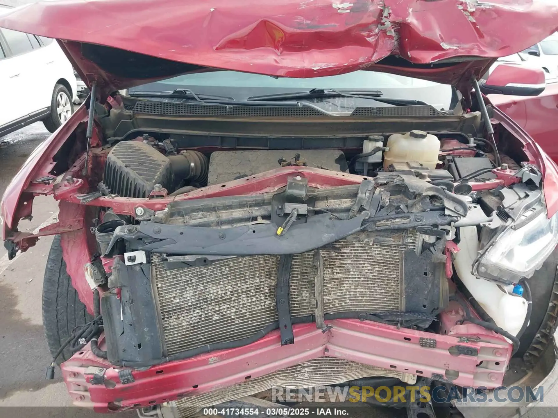10 Фотография поврежденного автомобиля 1GNERGKW3MJ175324 CHEVROLET TRAVERSE 2021