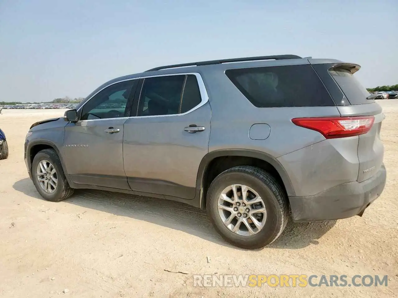 2 Photograph of a damaged car 1GNERGKW4MJ132546 CHEVROLET TRAVERSE 2021