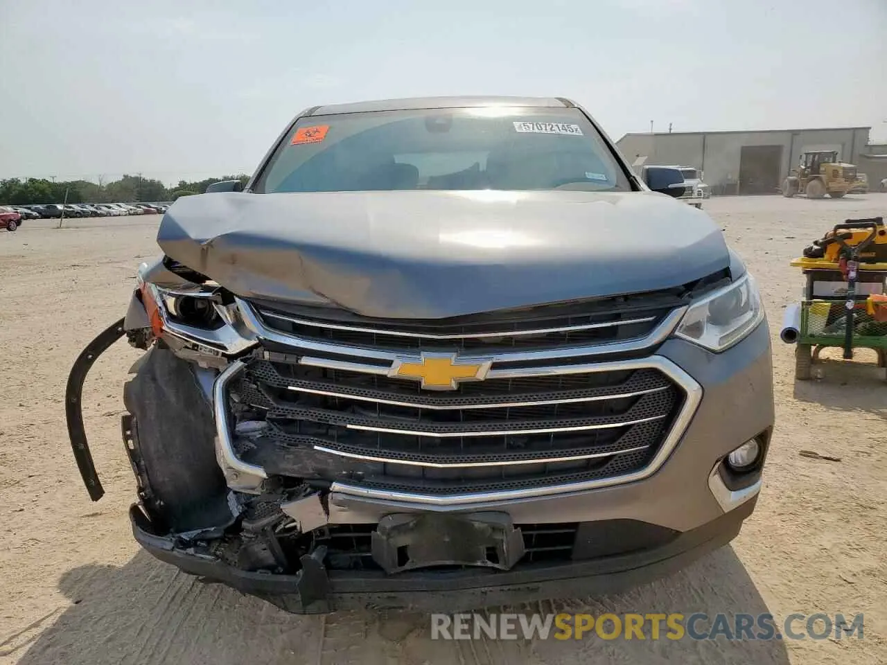 5 Photograph of a damaged car 1GNERGKW4MJ132546 CHEVROLET TRAVERSE 2021