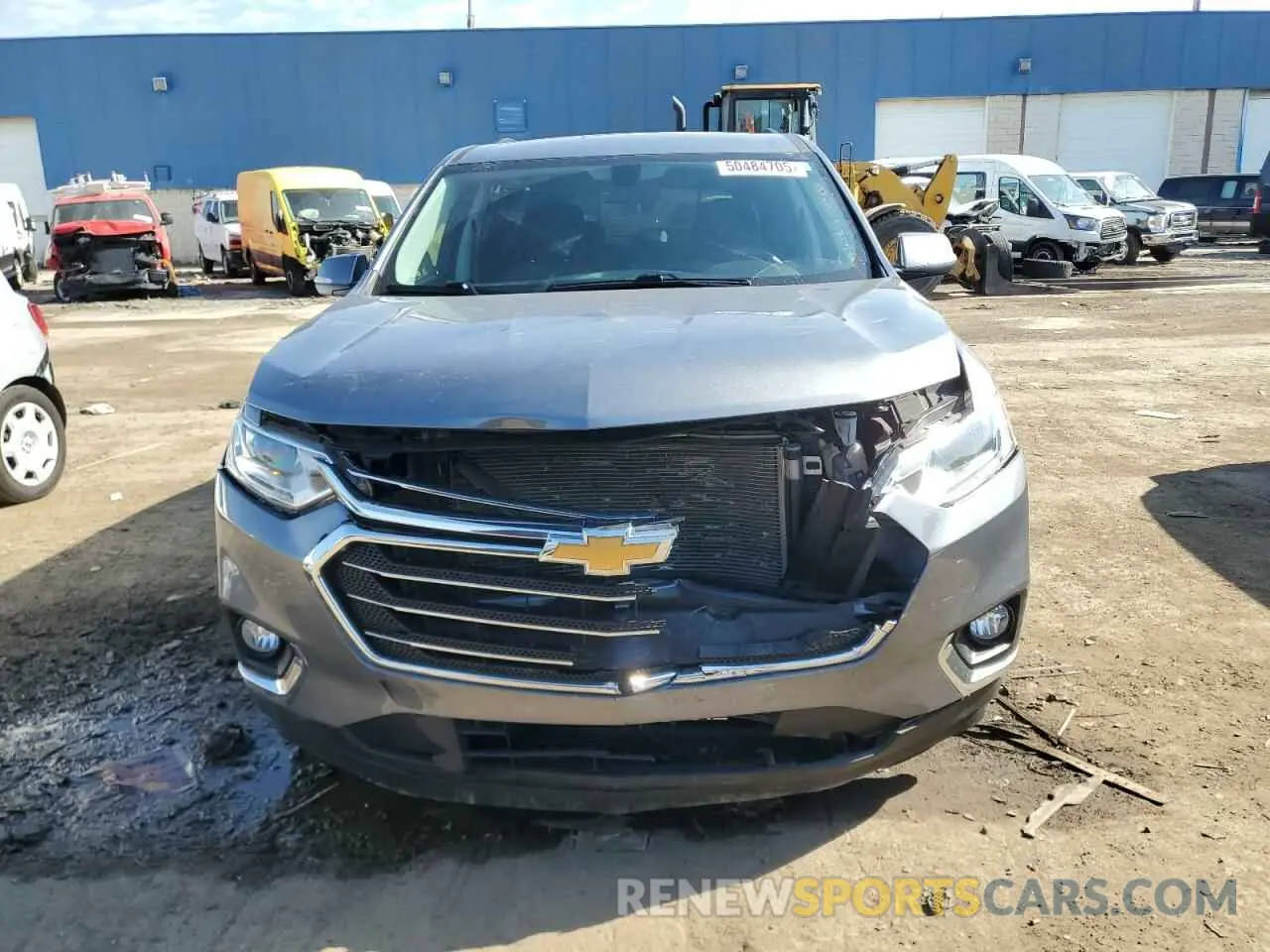 5 Photograph of a damaged car 1GNERGKW4MJ144406 CHEVROLET TRAVERSE 2021
