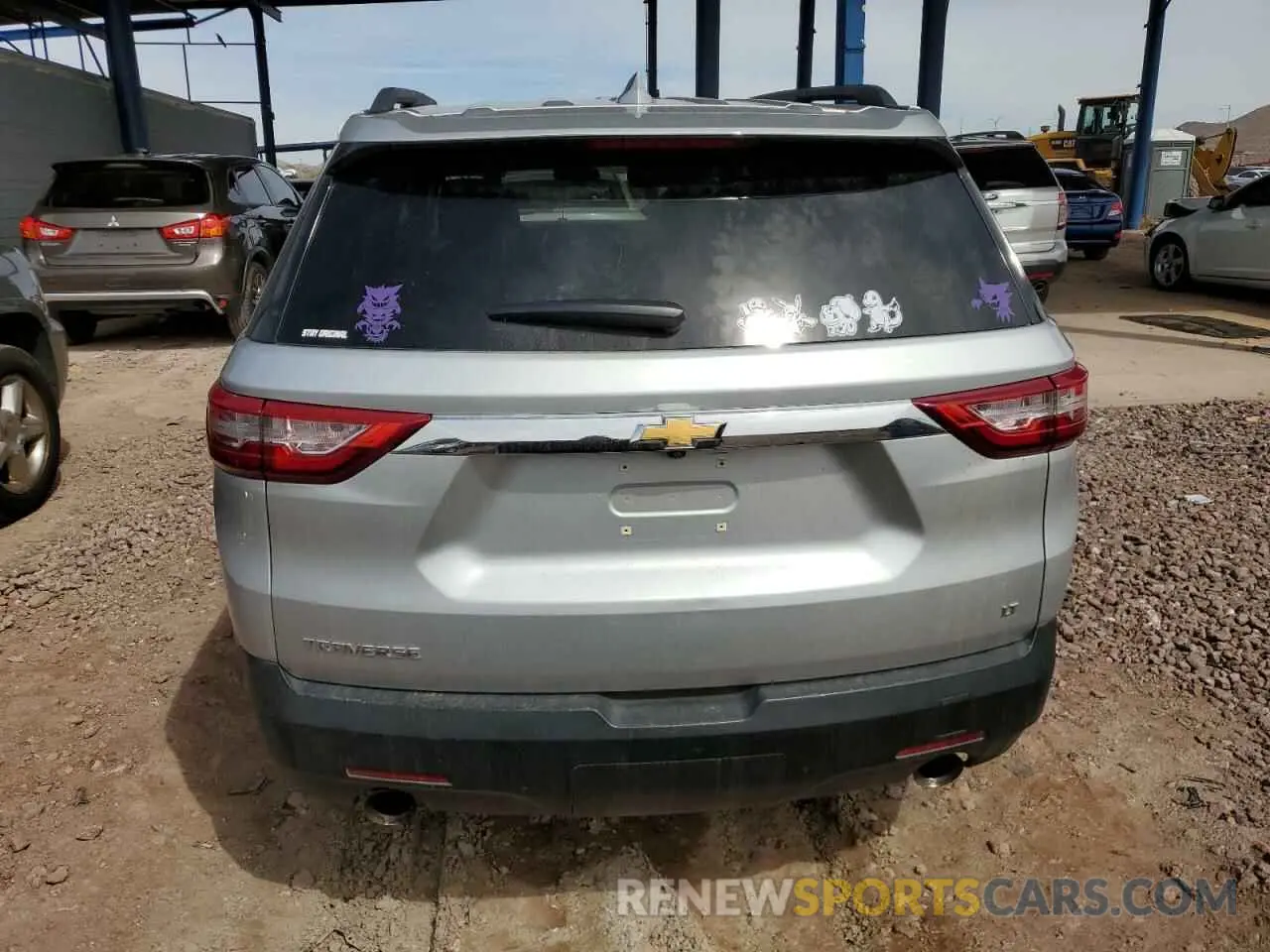 6 Photograph of a damaged car 1GNERGKW4MJ153669 CHEVROLET TRAVERSE 2021