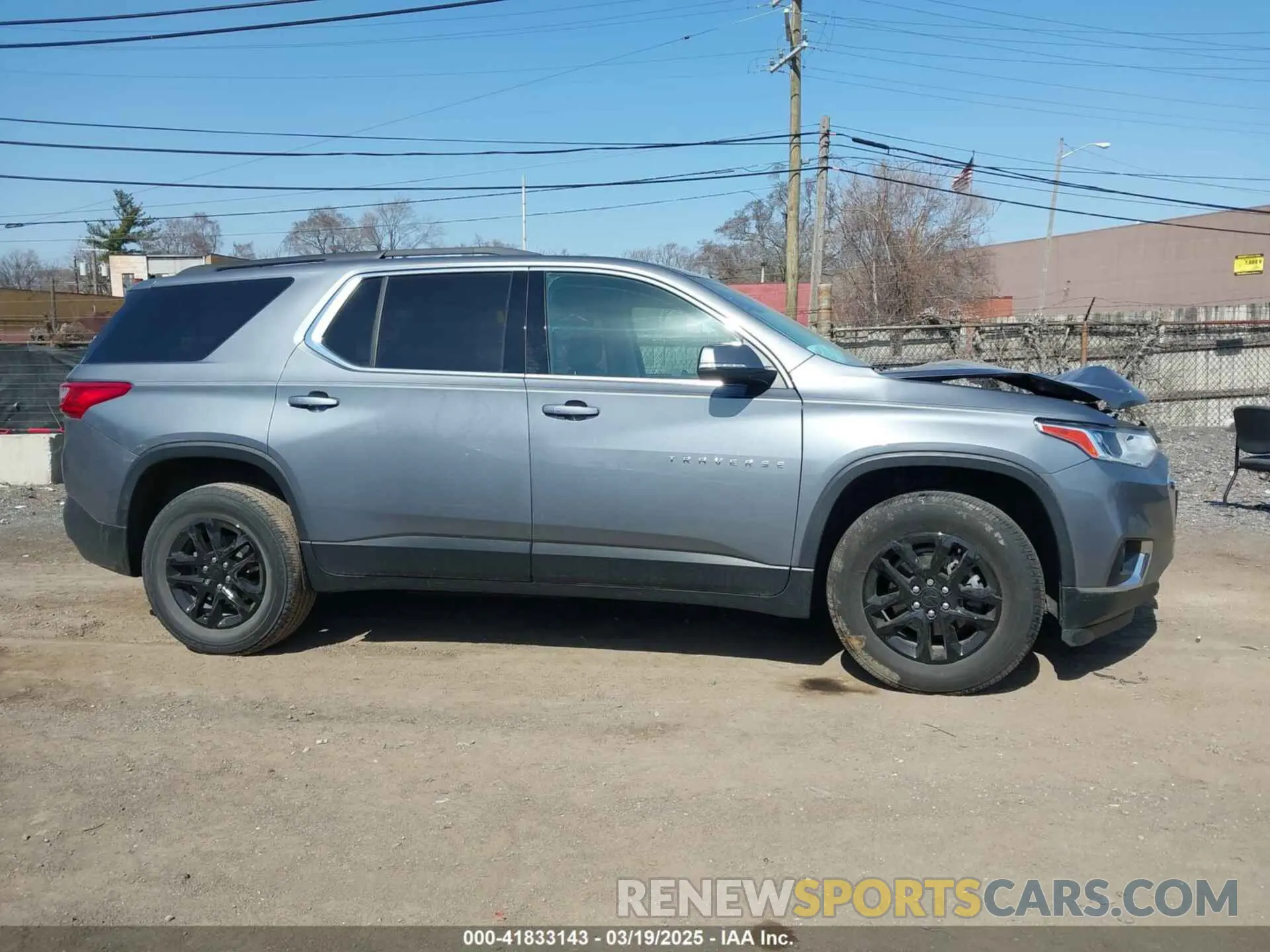 13 Photograph of a damaged car 1GNERGKW5MJ183750 CHEVROLET TRAVERSE 2021