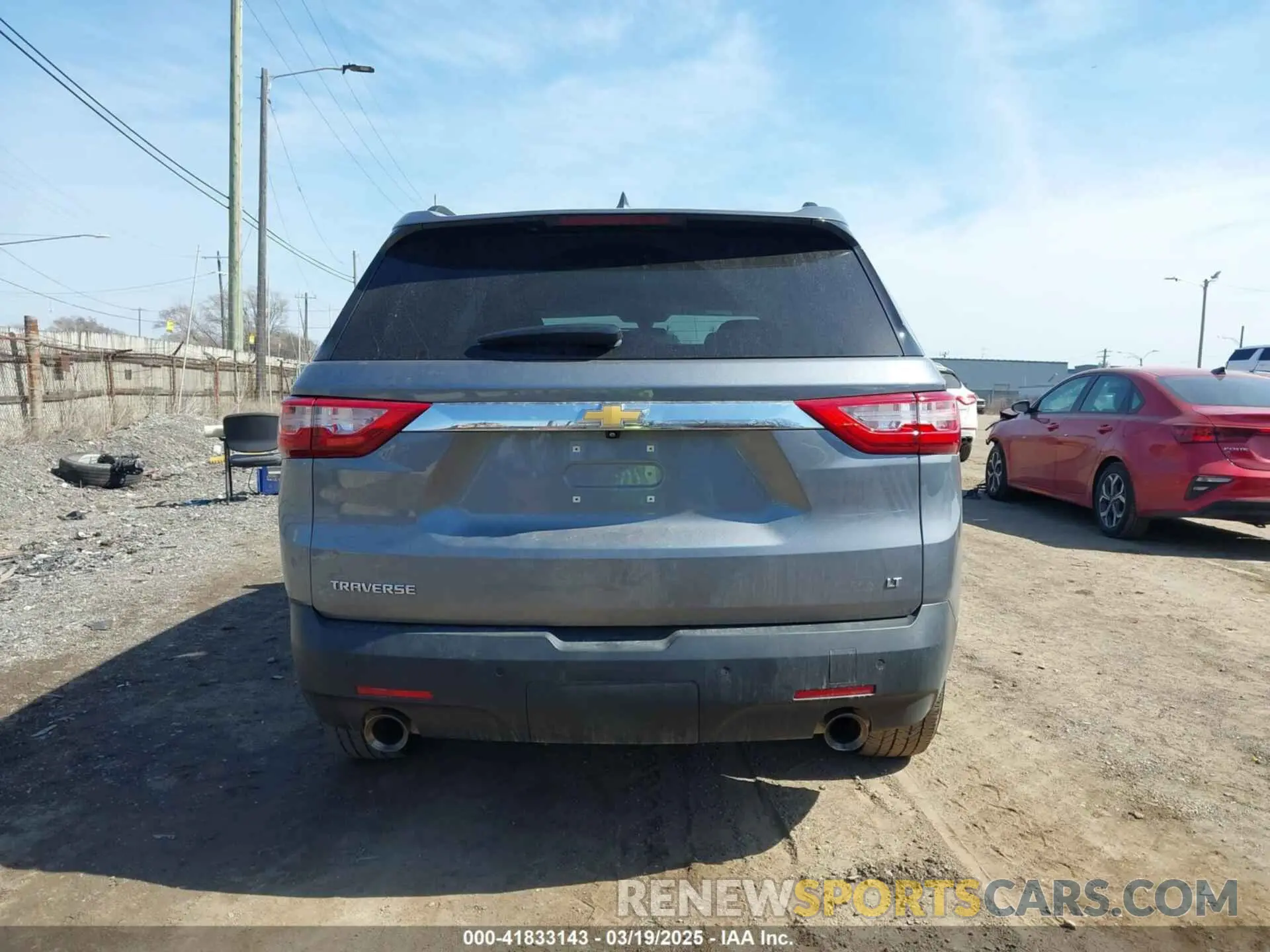 16 Photograph of a damaged car 1GNERGKW5MJ183750 CHEVROLET TRAVERSE 2021