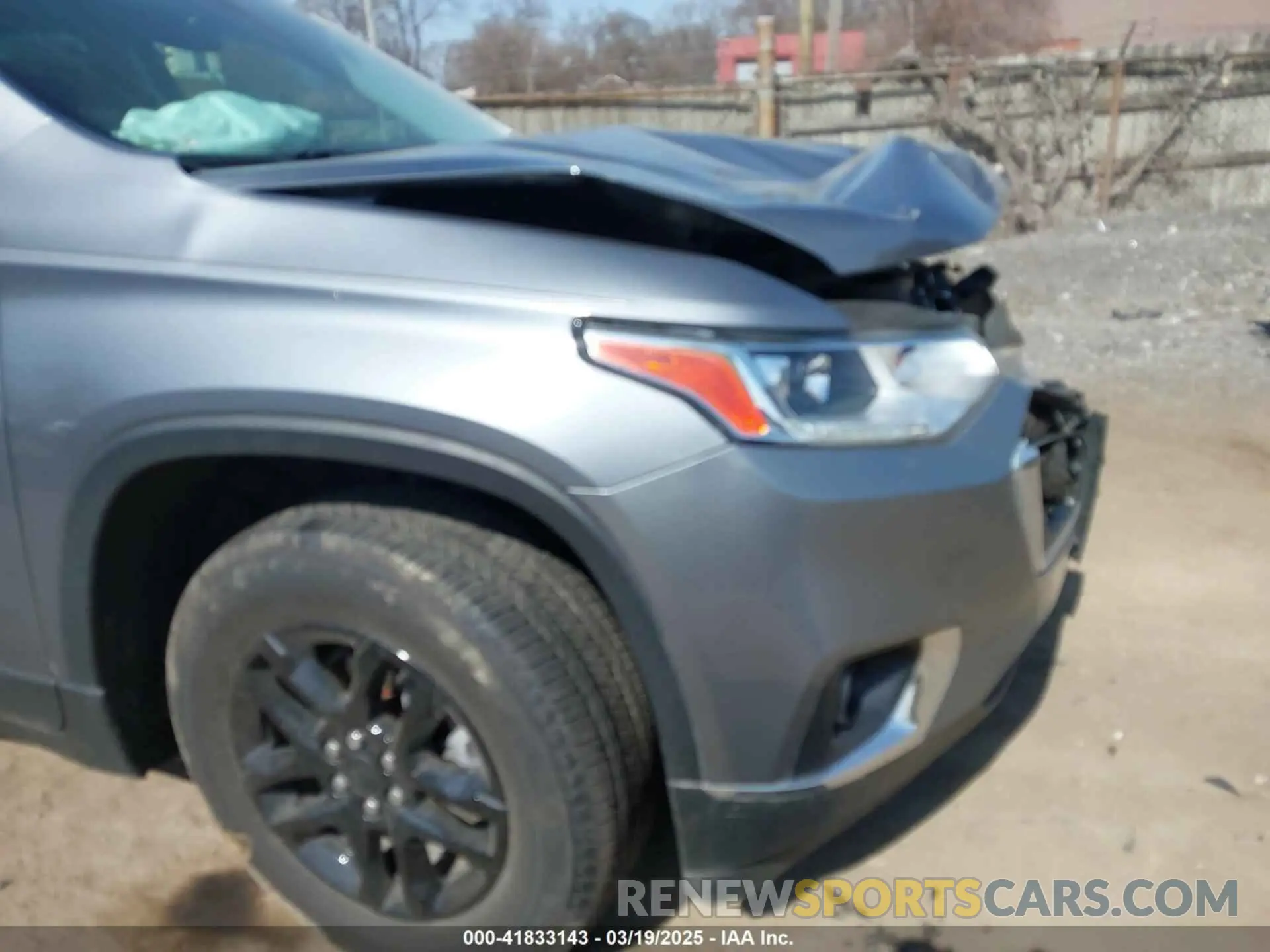 6 Photograph of a damaged car 1GNERGKW5MJ183750 CHEVROLET TRAVERSE 2021