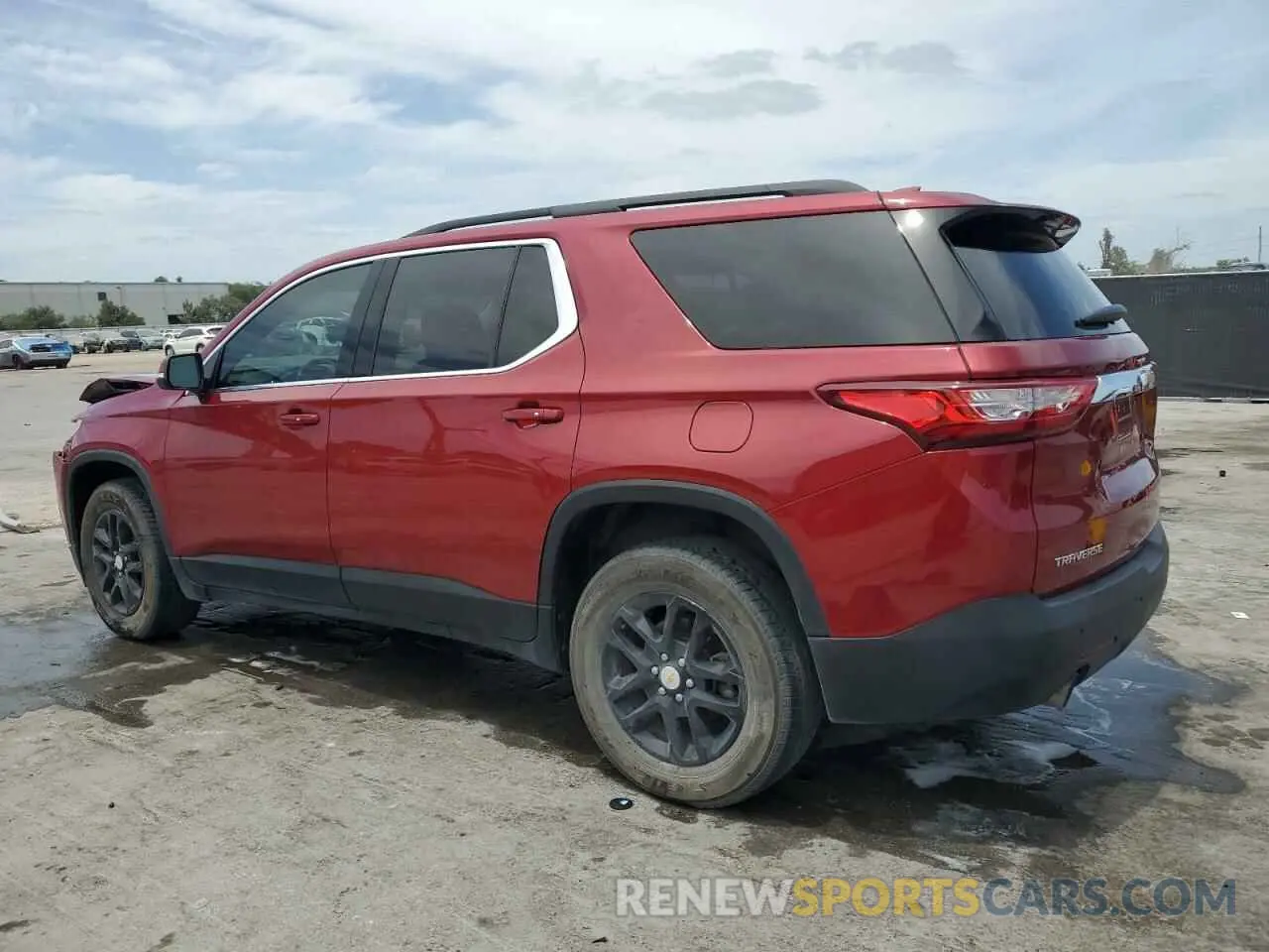 2 Фотография поврежденного автомобиля 1GNERGKW8MJ134851 CHEVROLET TRAVERSE 2021