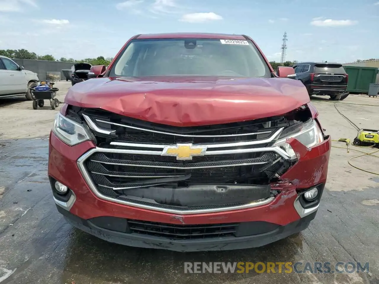 5 Фотография поврежденного автомобиля 1GNERGKW8MJ134851 CHEVROLET TRAVERSE 2021
