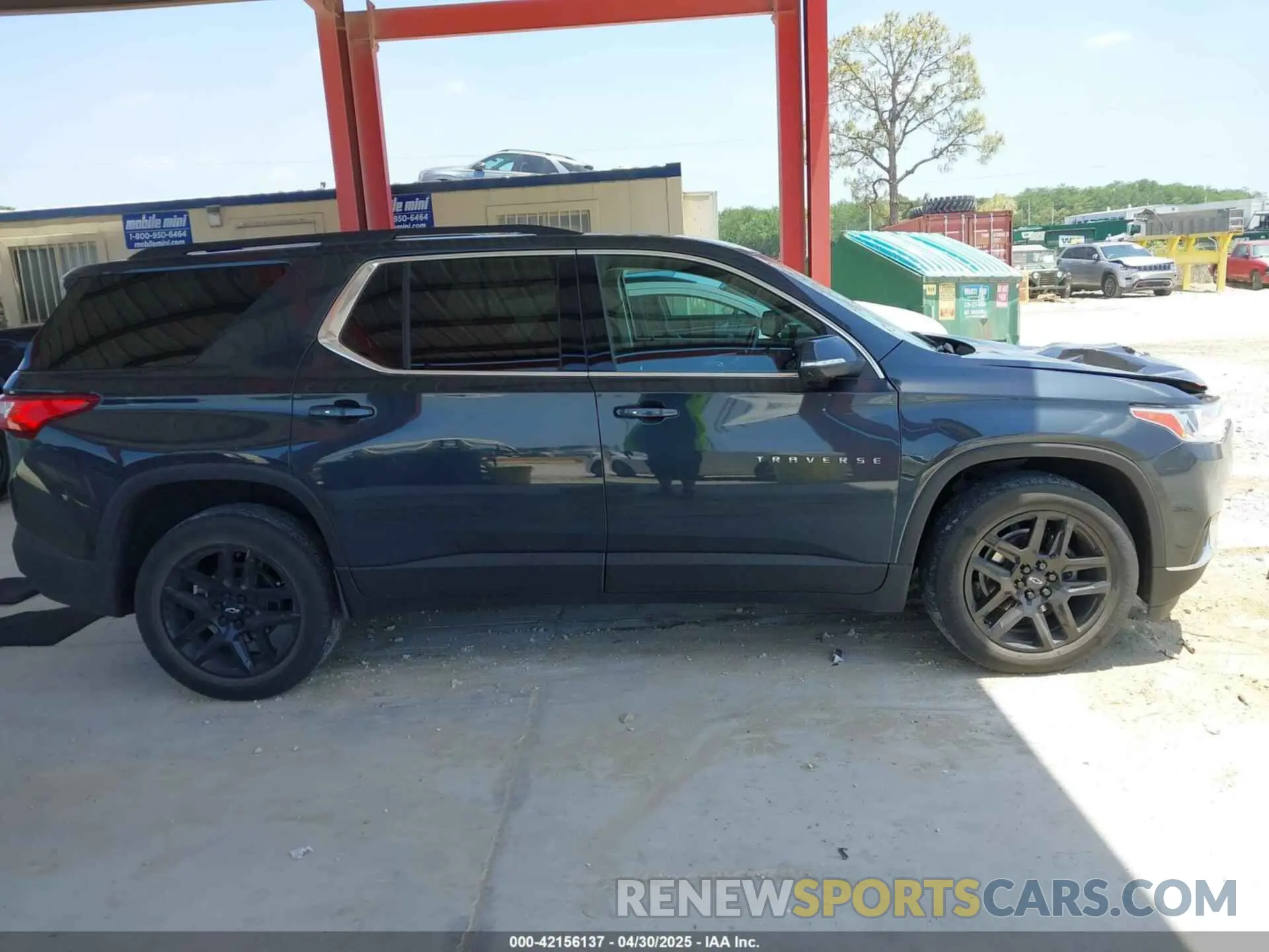 13 Photograph of a damaged car 1GNERGKW8MJ208513 CHEVROLET TRAVERSE 2021