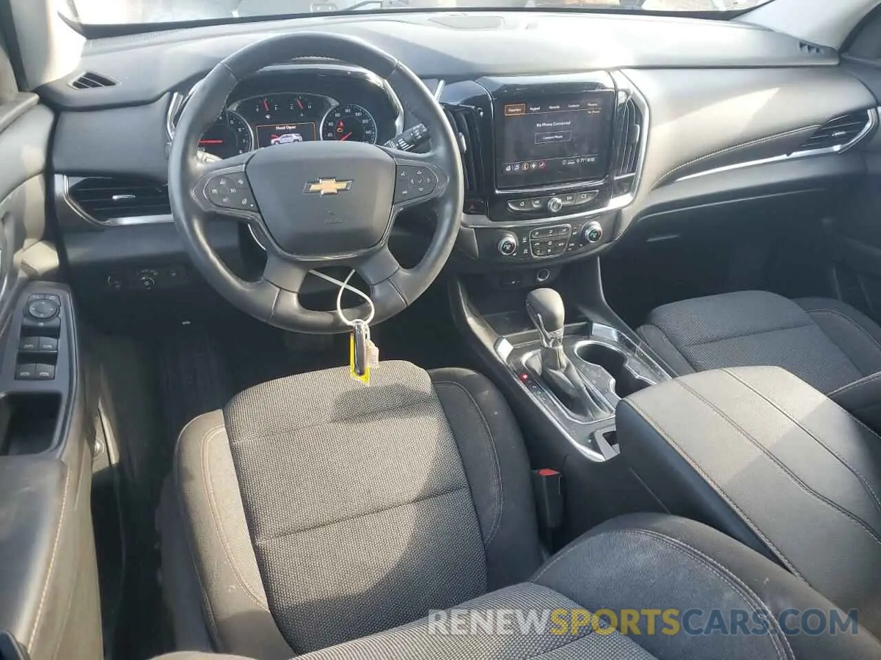 8 Photograph of a damaged car 1GNERGKW8MJ269344 CHEVROLET TRAVERSE 2021