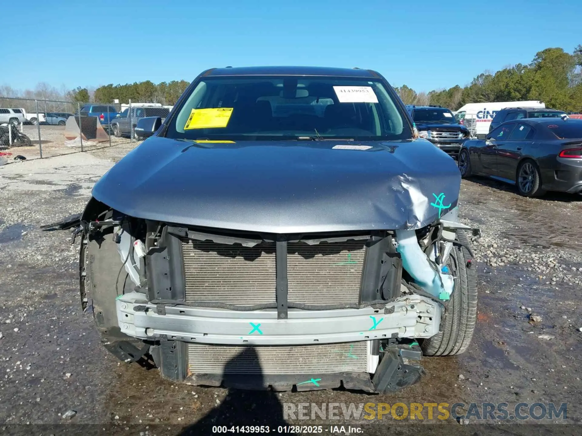 13 Photograph of a damaged car 1GNERGKW9MJ210996 CHEVROLET TRAVERSE 2021