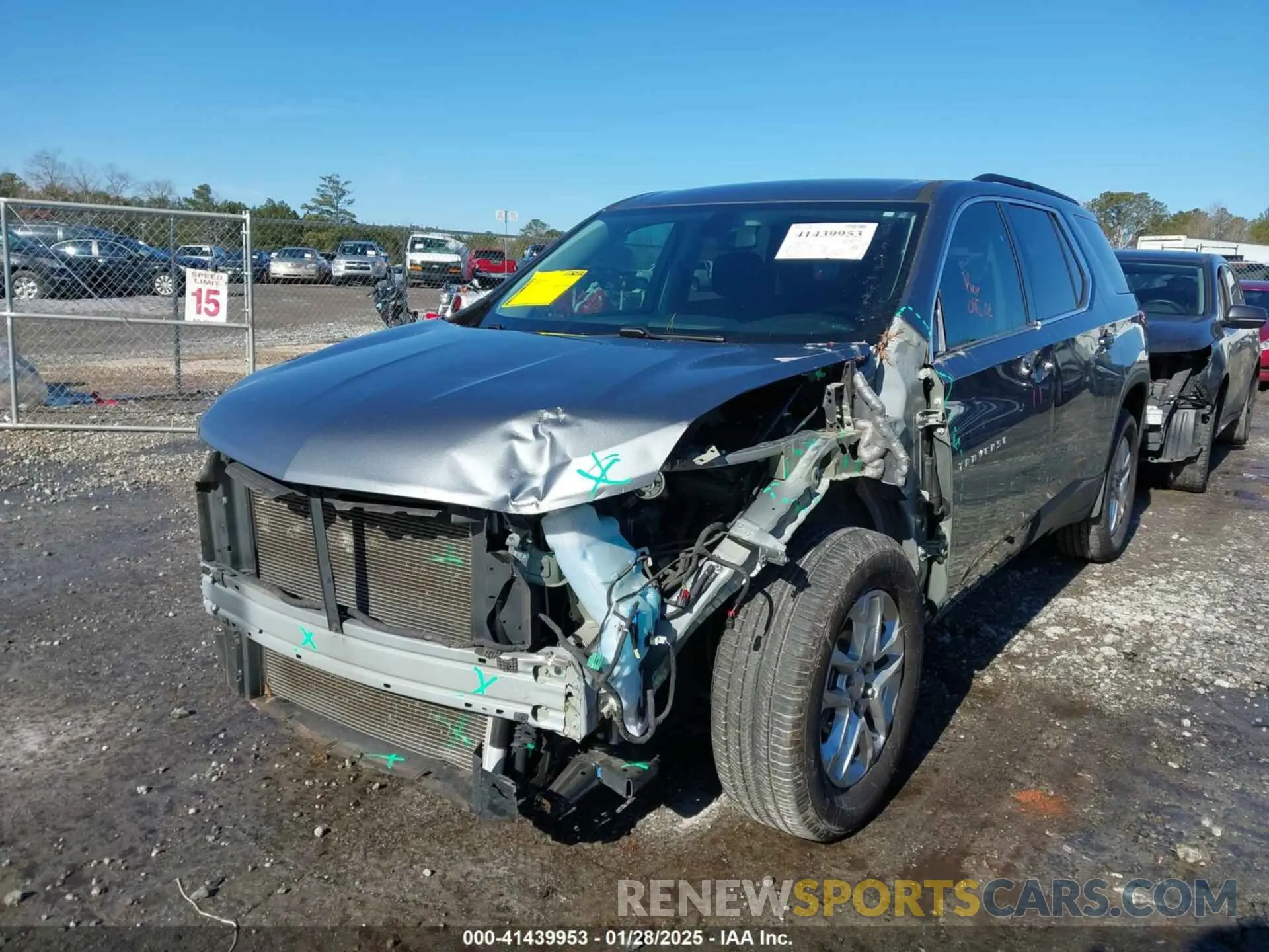 6 Photograph of a damaged car 1GNERGKW9MJ210996 CHEVROLET TRAVERSE 2021