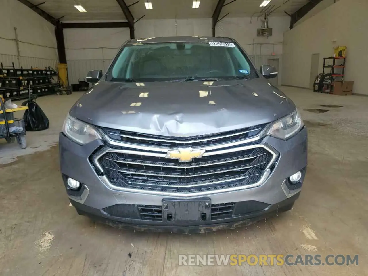 5 Photograph of a damaged car 1GNERGKW9MJ215650 CHEVROLET TRAVERSE 2021