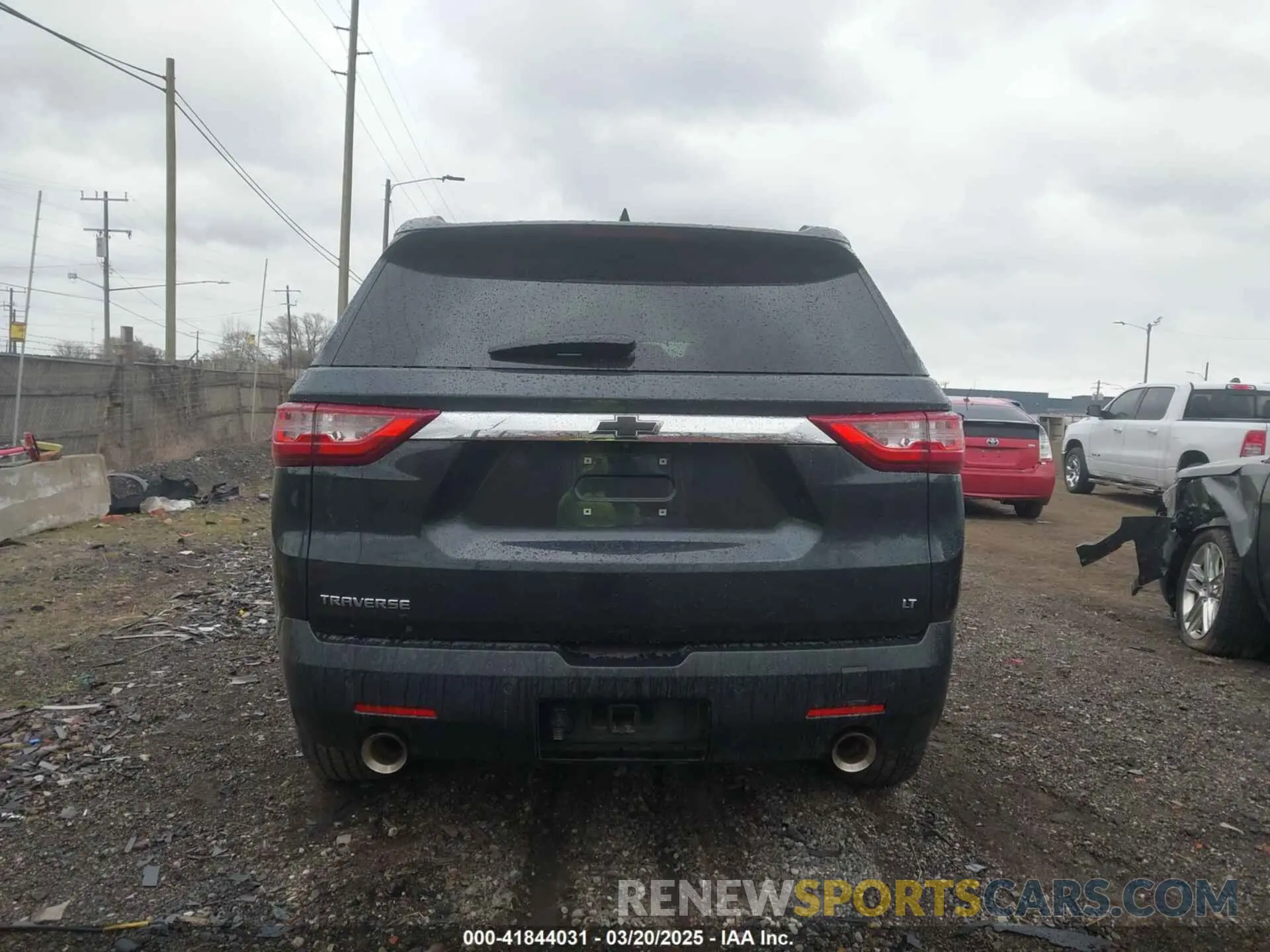 16 Photograph of a damaged car 1GNERGKW9MJ234571 CHEVROLET TRAVERSE 2021