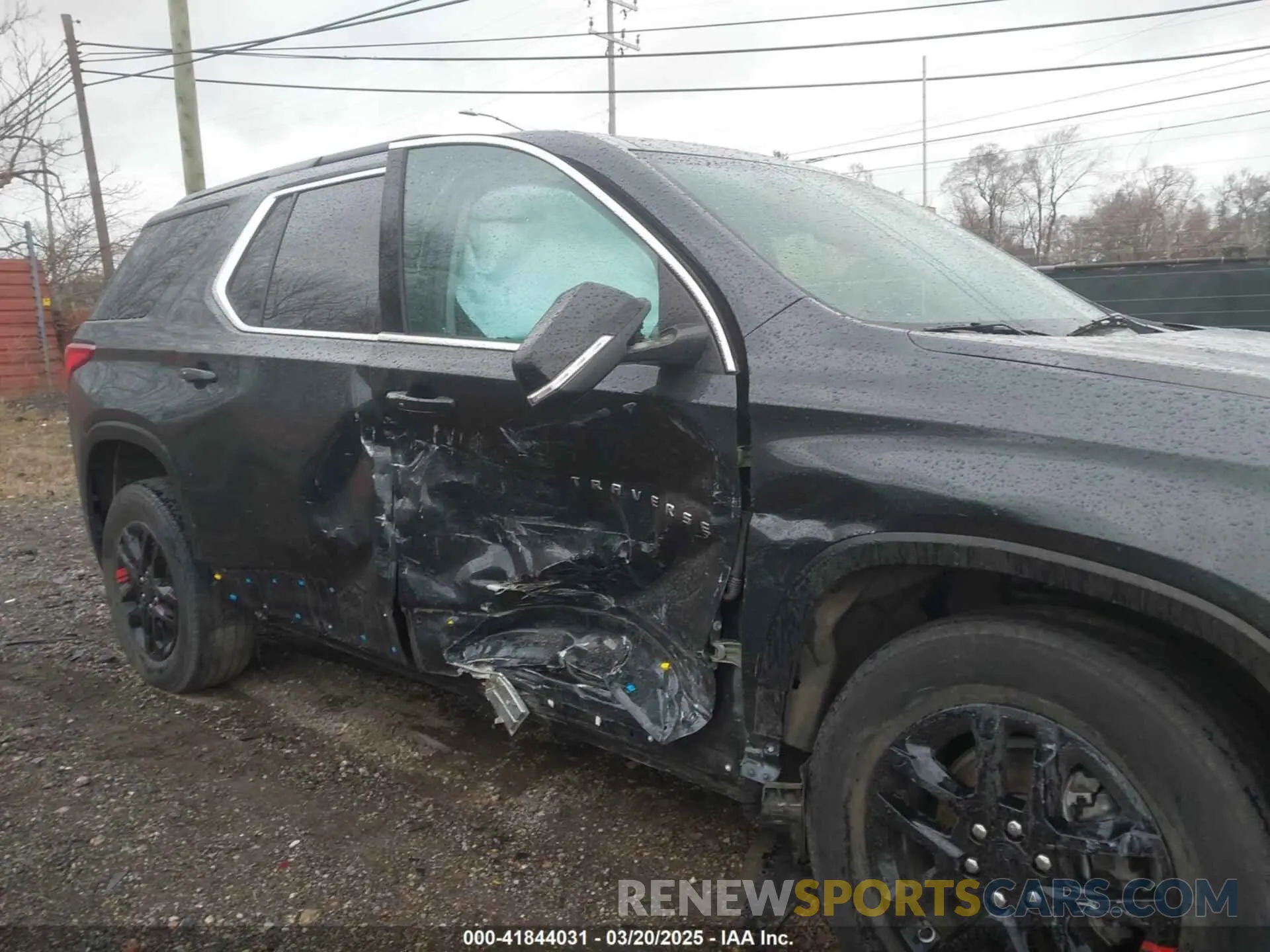 6 Photograph of a damaged car 1GNERGKW9MJ234571 CHEVROLET TRAVERSE 2021