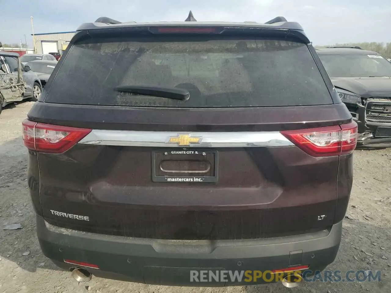 6 Фотография поврежденного автомобиля 1GNERGKW9MJ253055 CHEVROLET TRAVERSE 2021