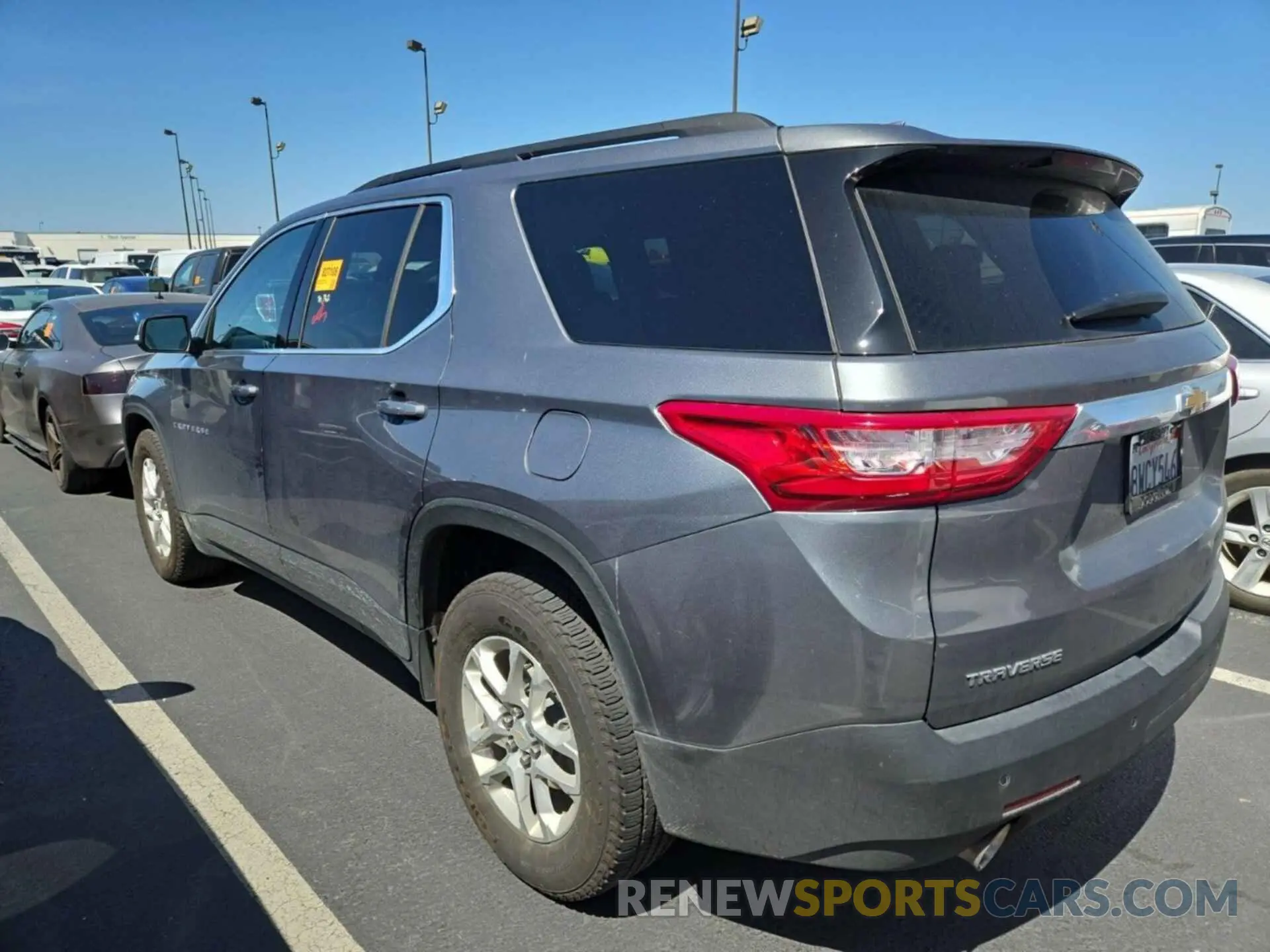 7 Photograph of a damaged car 1GNERHKW0MJ186979 CHEVROLET TRAVERSE 2021