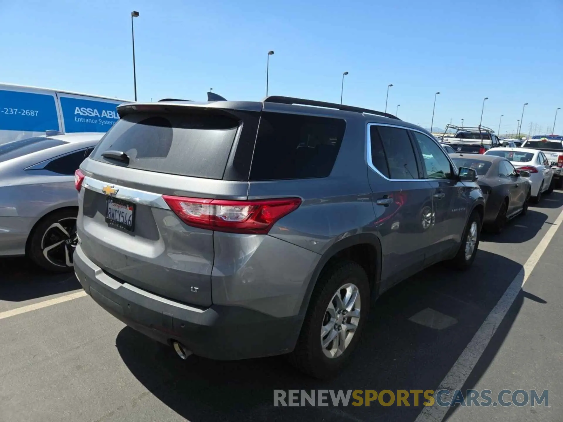 9 Photograph of a damaged car 1GNERHKW0MJ186979 CHEVROLET TRAVERSE 2021