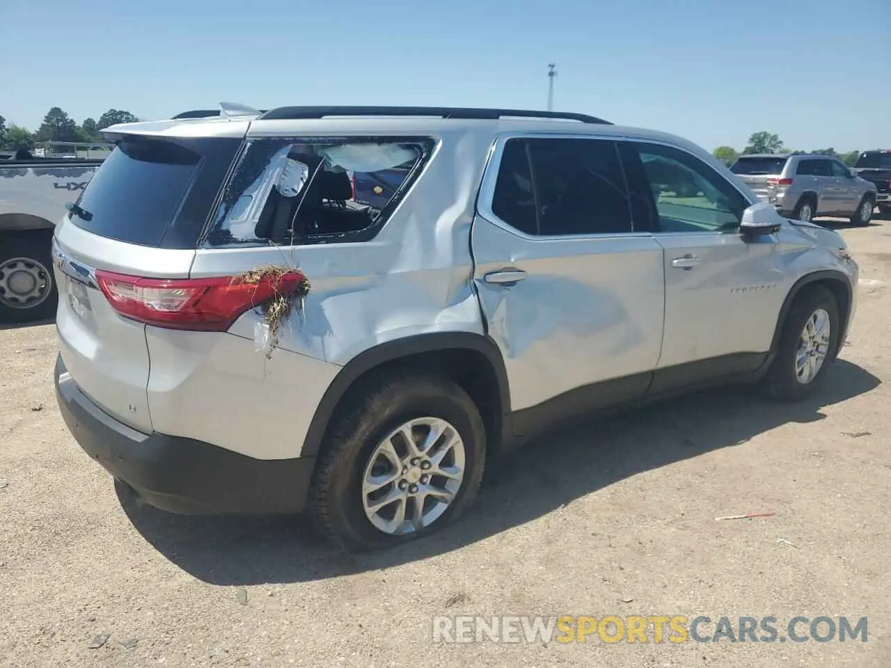 3 Фотография поврежденного автомобиля 1GNERHKW1MJ105052 CHEVROLET TRAVERSE 2021