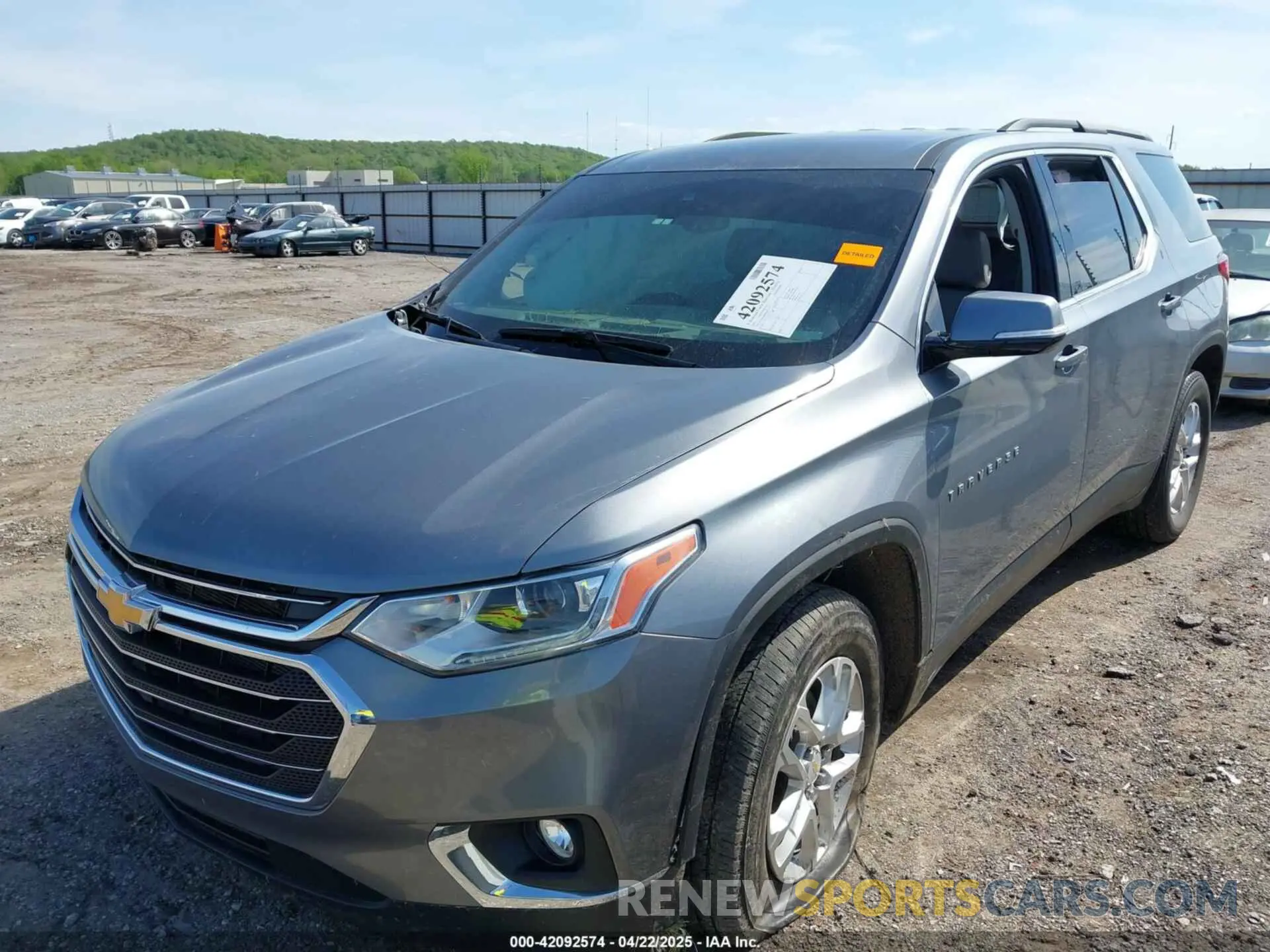 2 Фотография поврежденного автомобиля 1GNERHKW2MJ111197 CHEVROLET TRAVERSE 2021