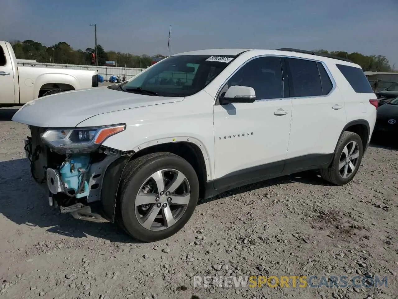 1 Фотография поврежденного автомобиля 1GNERHKW2MJ267014 CHEVROLET TRAVERSE 2021