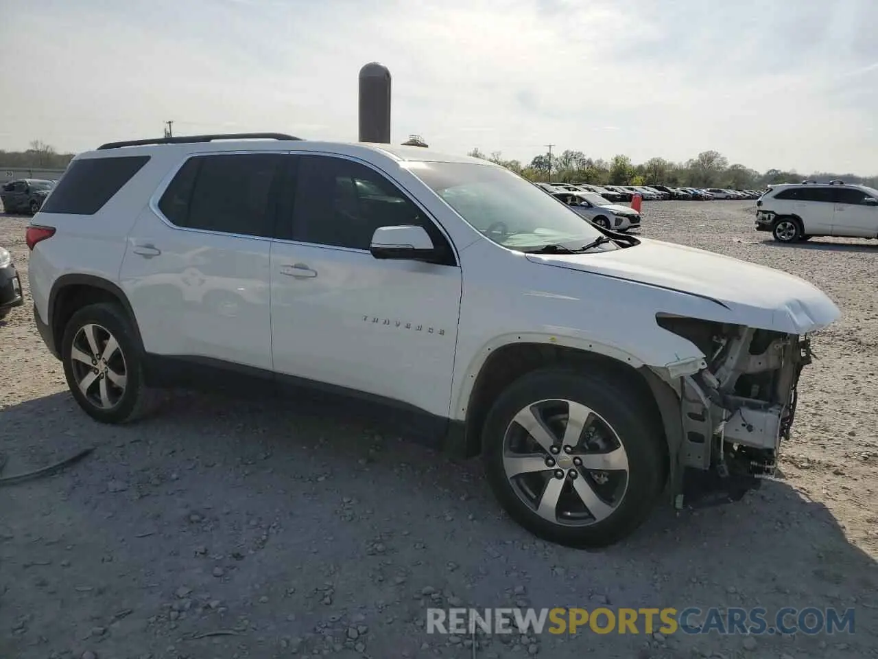4 Фотография поврежденного автомобиля 1GNERHKW2MJ267014 CHEVROLET TRAVERSE 2021