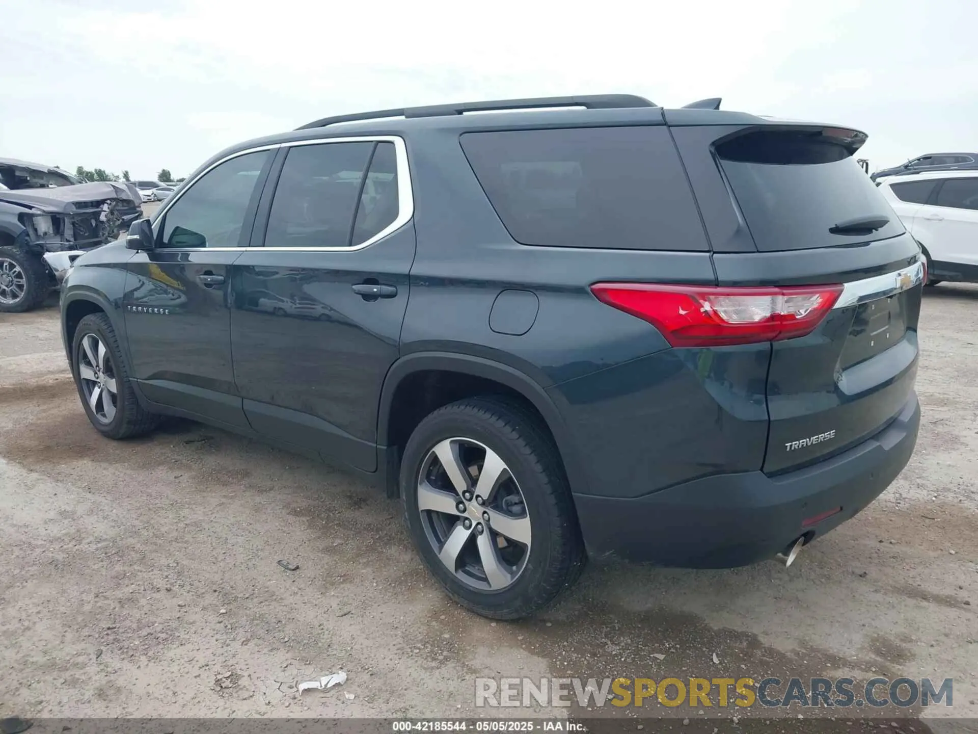 3 Фотография поврежденного автомобиля 1GNERHKW4MJ191814 CHEVROLET TRAVERSE 2021