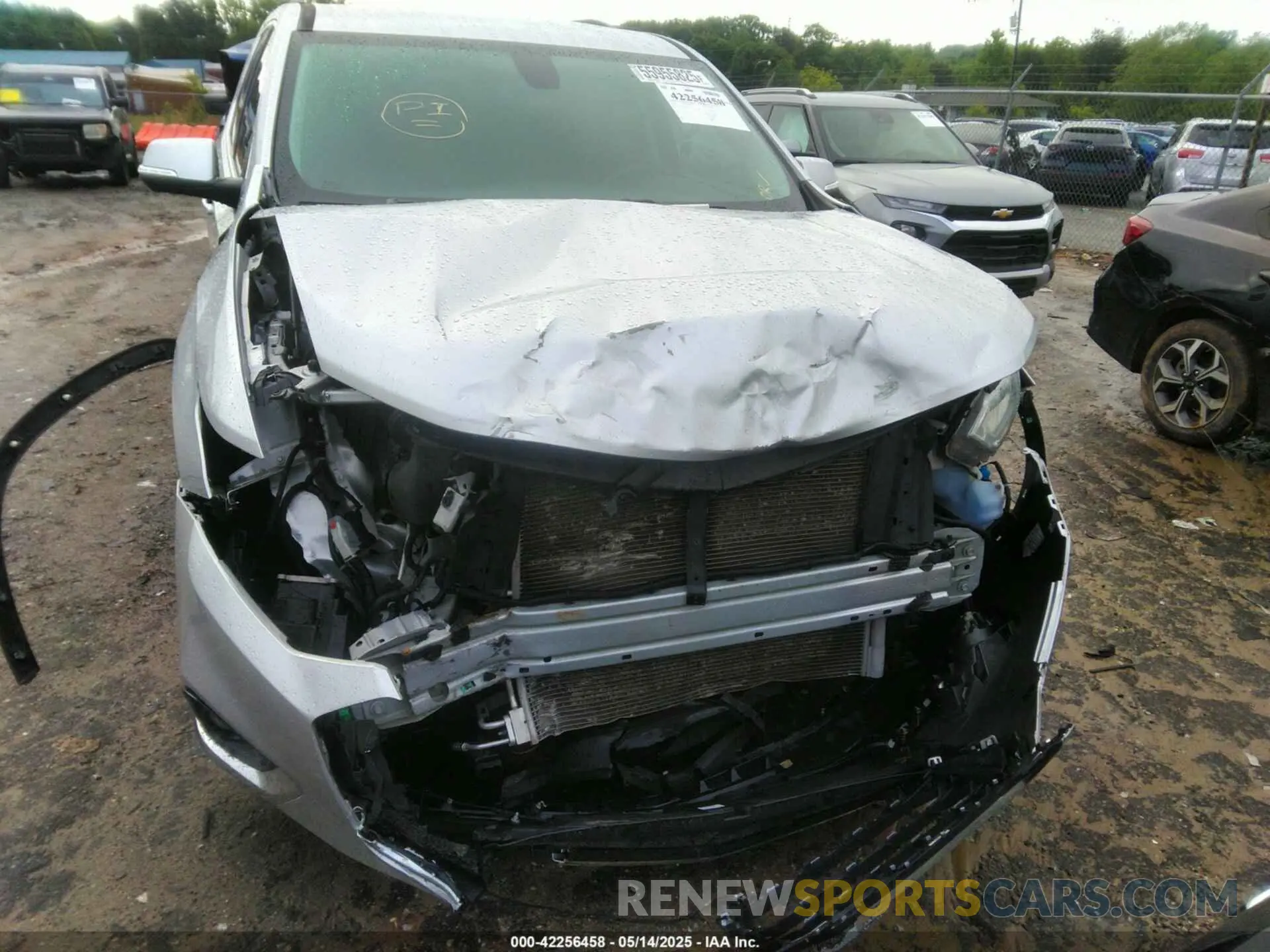 6 Photograph of a damaged car 1GNERHKW6MJ157311 CHEVROLET TRAVERSE 2021
