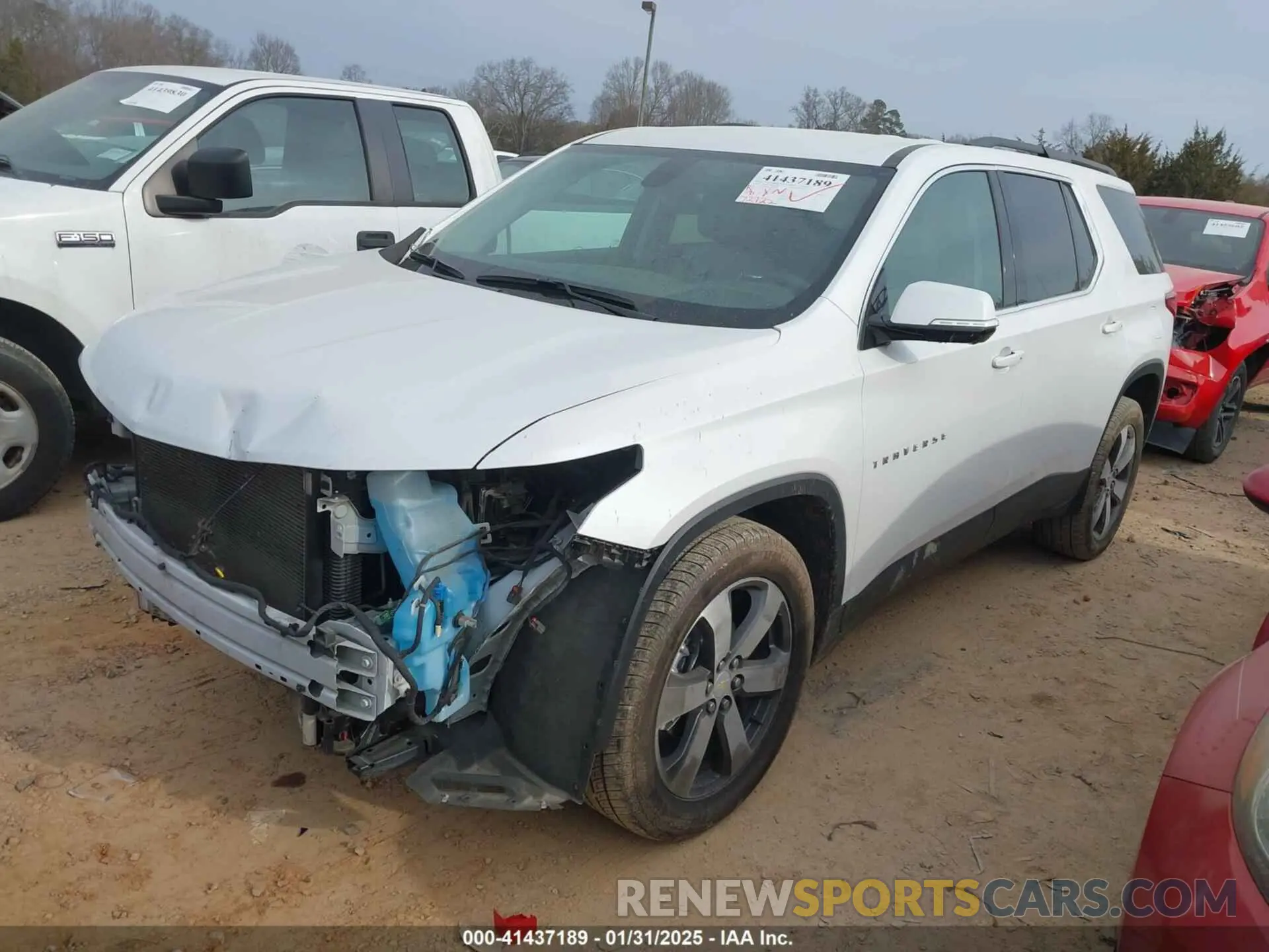 2 Фотография поврежденного автомобиля 1GNERHKW8MJ105162 CHEVROLET TRAVERSE 2021