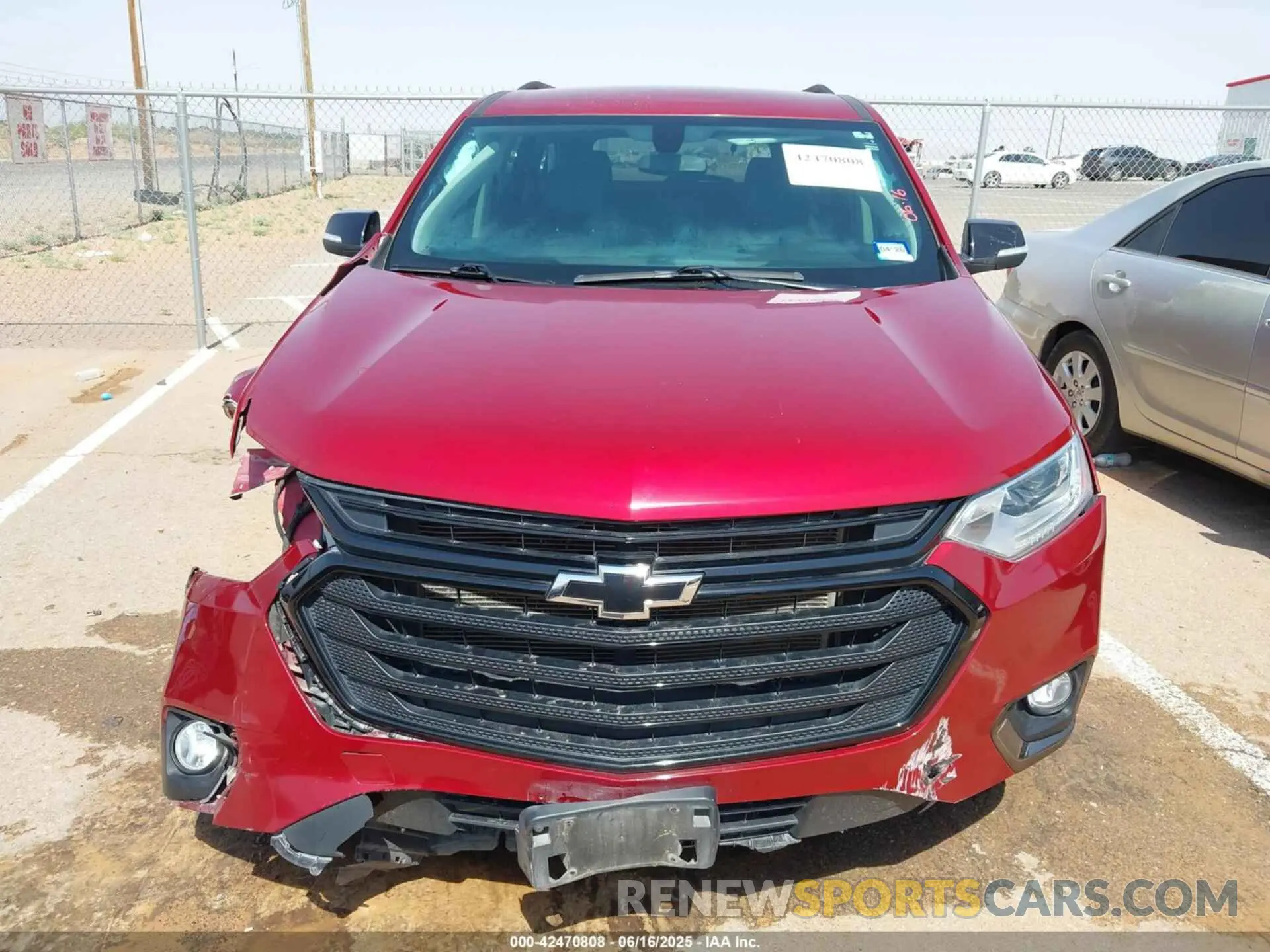 12 Фотография поврежденного автомобиля 1GNERHKW9MJ117918 CHEVROLET TRAVERSE 2021