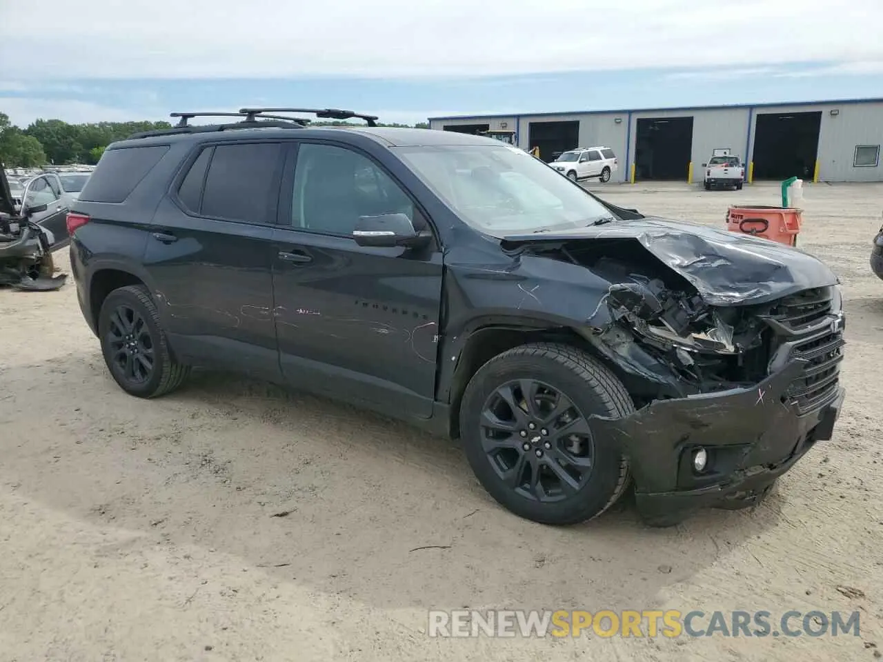 4 Photograph of a damaged car 1GNERJKW0MJ158770 CHEVROLET TRAVERSE 2021