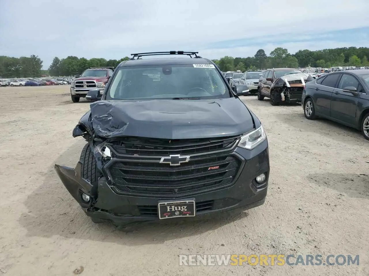 5 Photograph of a damaged car 1GNERJKW0MJ158770 CHEVROLET TRAVERSE 2021