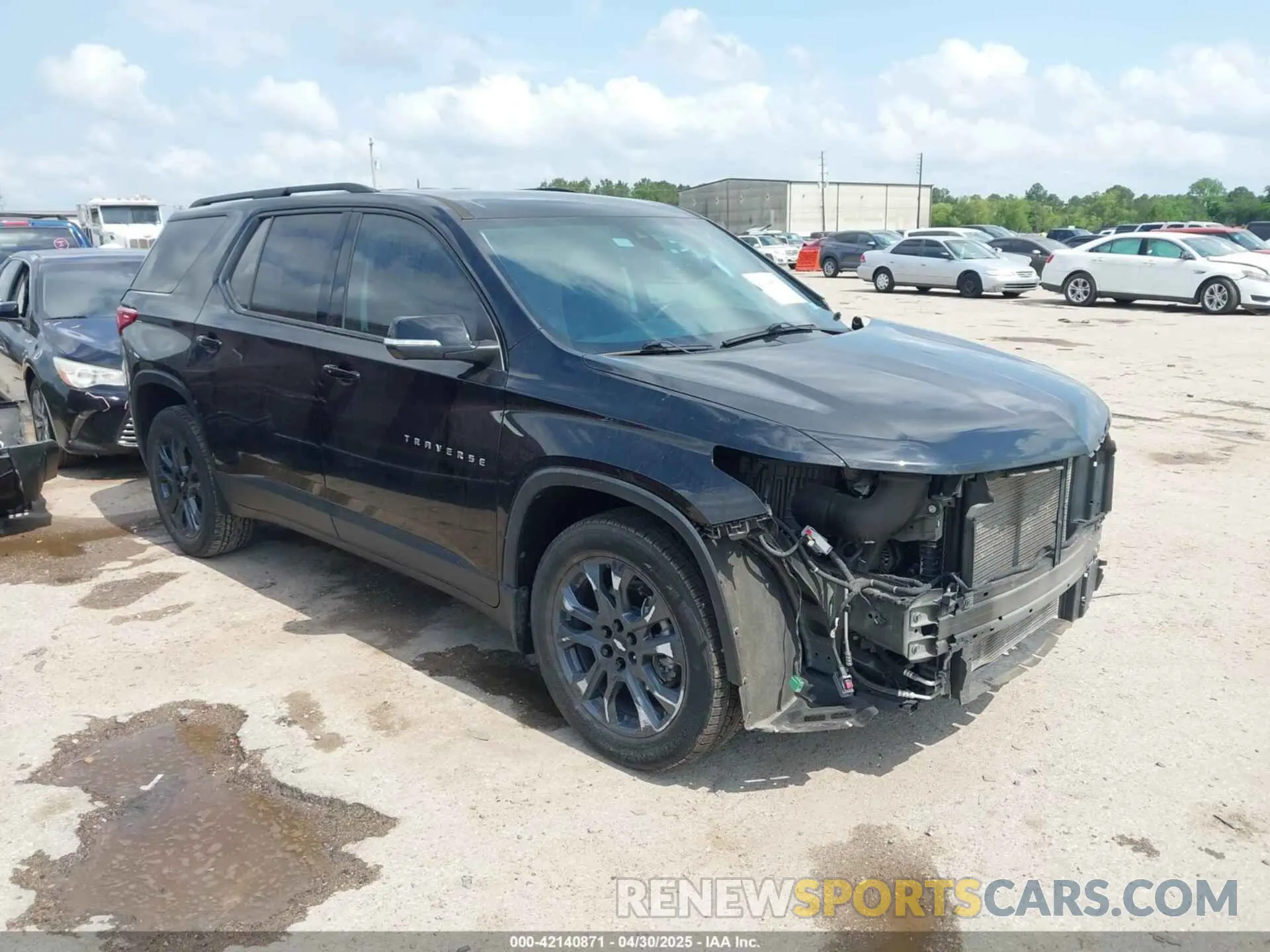 1 Фотография поврежденного автомобиля 1GNERJKW9MJ255465 CHEVROLET TRAVERSE 2021