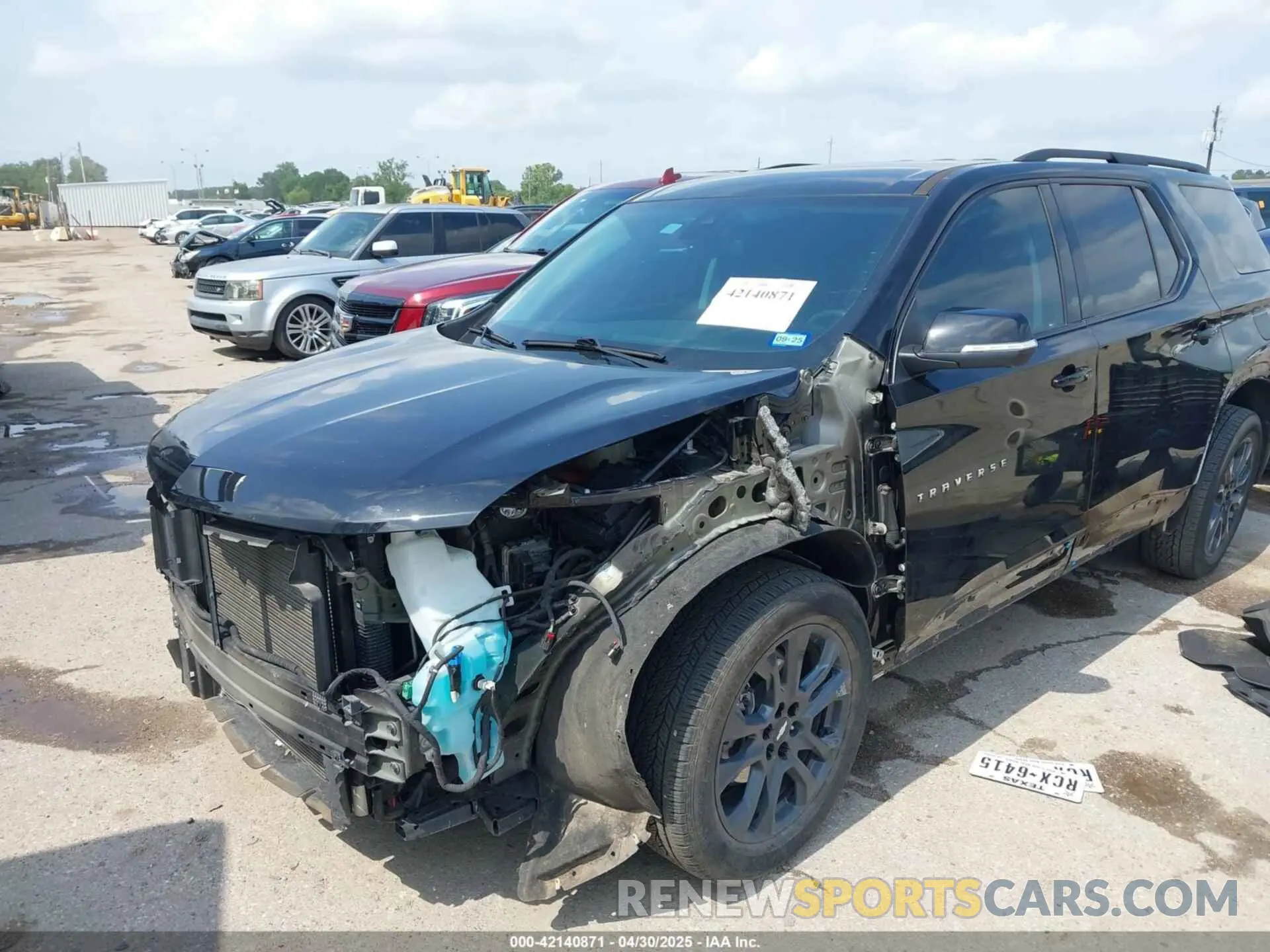 6 Фотография поврежденного автомобиля 1GNERJKW9MJ255465 CHEVROLET TRAVERSE 2021