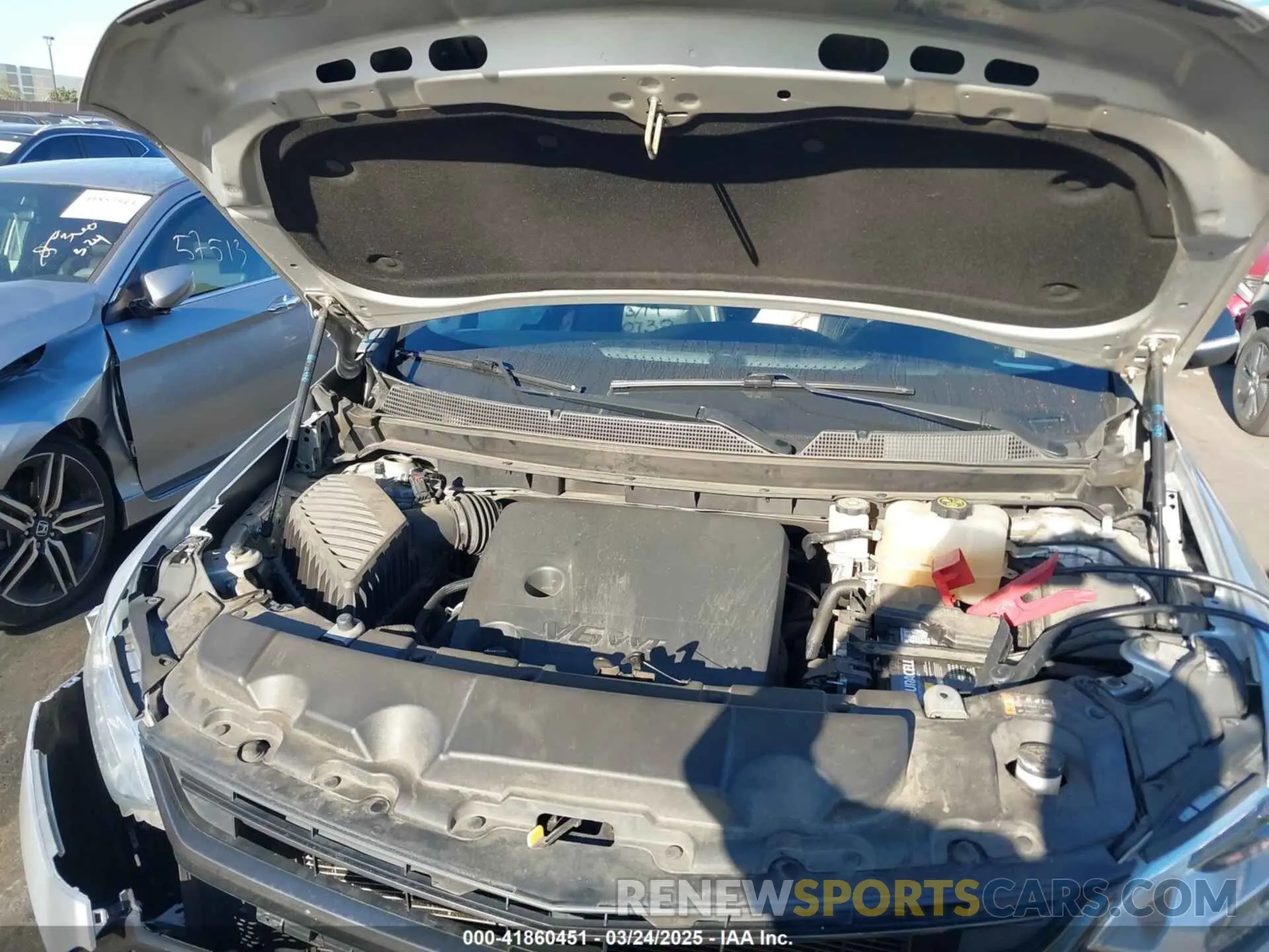 10 Photograph of a damaged car 1GNERKKW3MJ168358 CHEVROLET TRAVERSE 2021