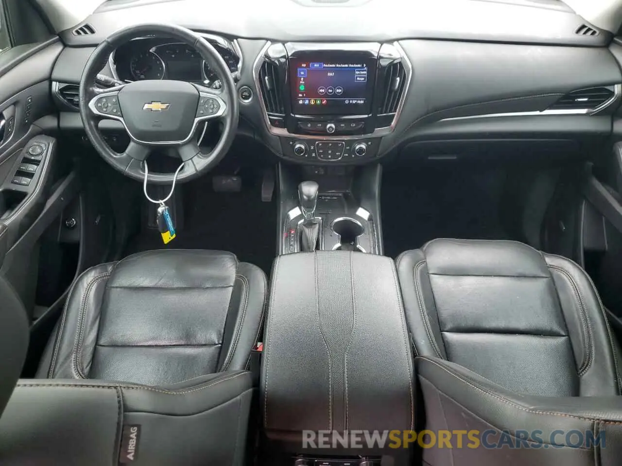 8 Photograph of a damaged car 1GNERKKW4MJ163718 CHEVROLET TRAVERSE 2021