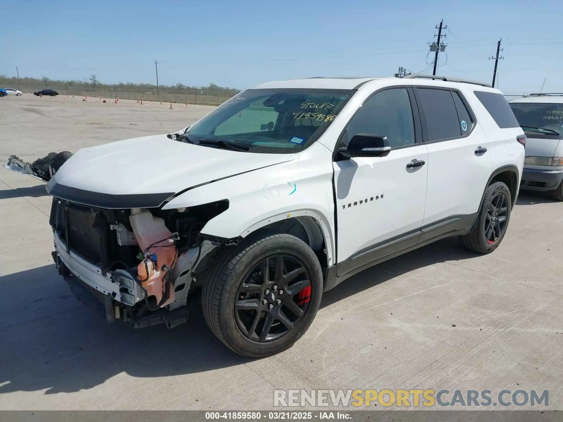 2 Фотография поврежденного автомобиля 1GNERKKW4MJ164822 CHEVROLET TRAVERSE 2021